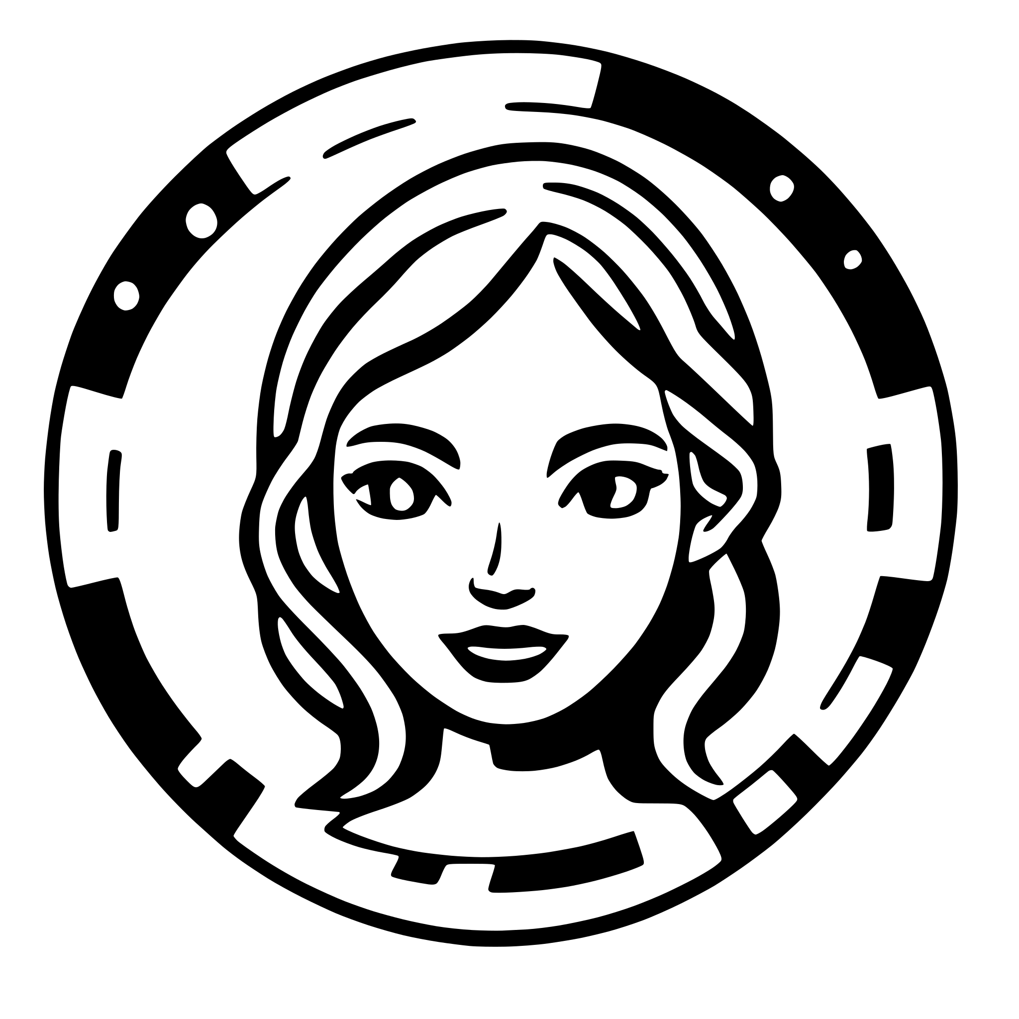 AI-generated SVG of 'artificila innteligence'