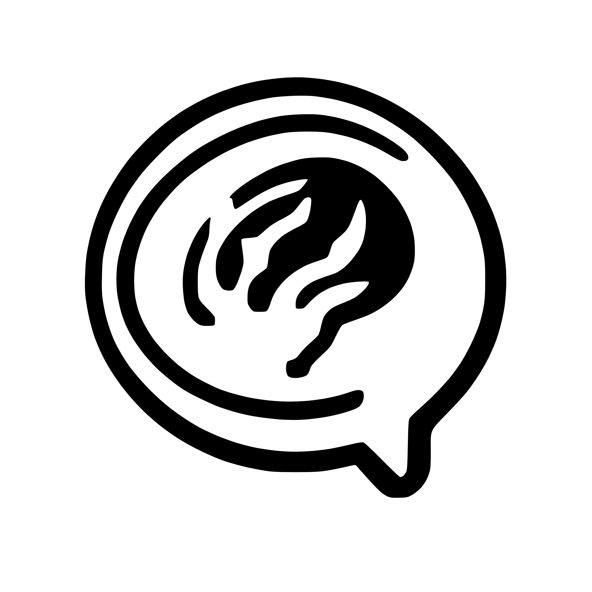 AI-generated SVG of 'Speech bubble'