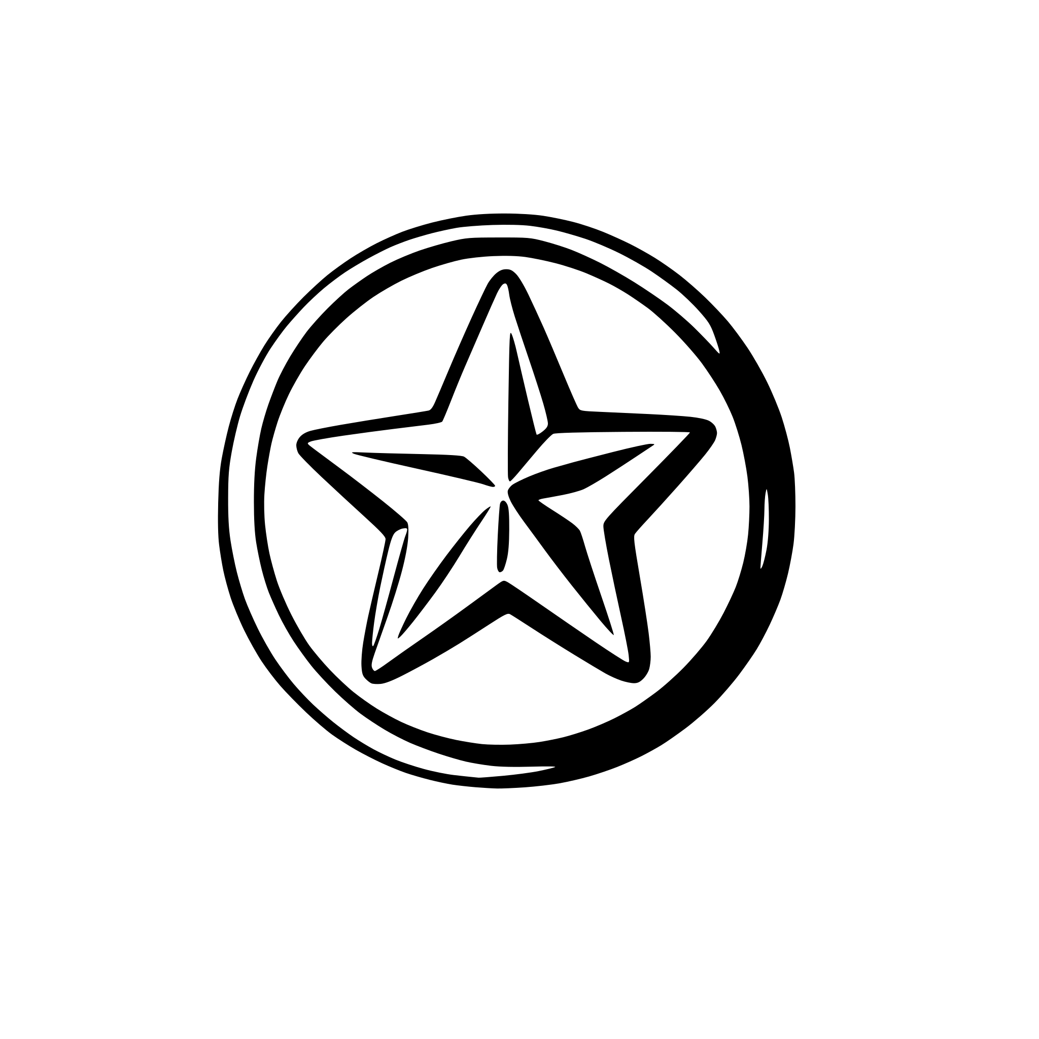 AI-generated SVG of a simple the star logo ico svg