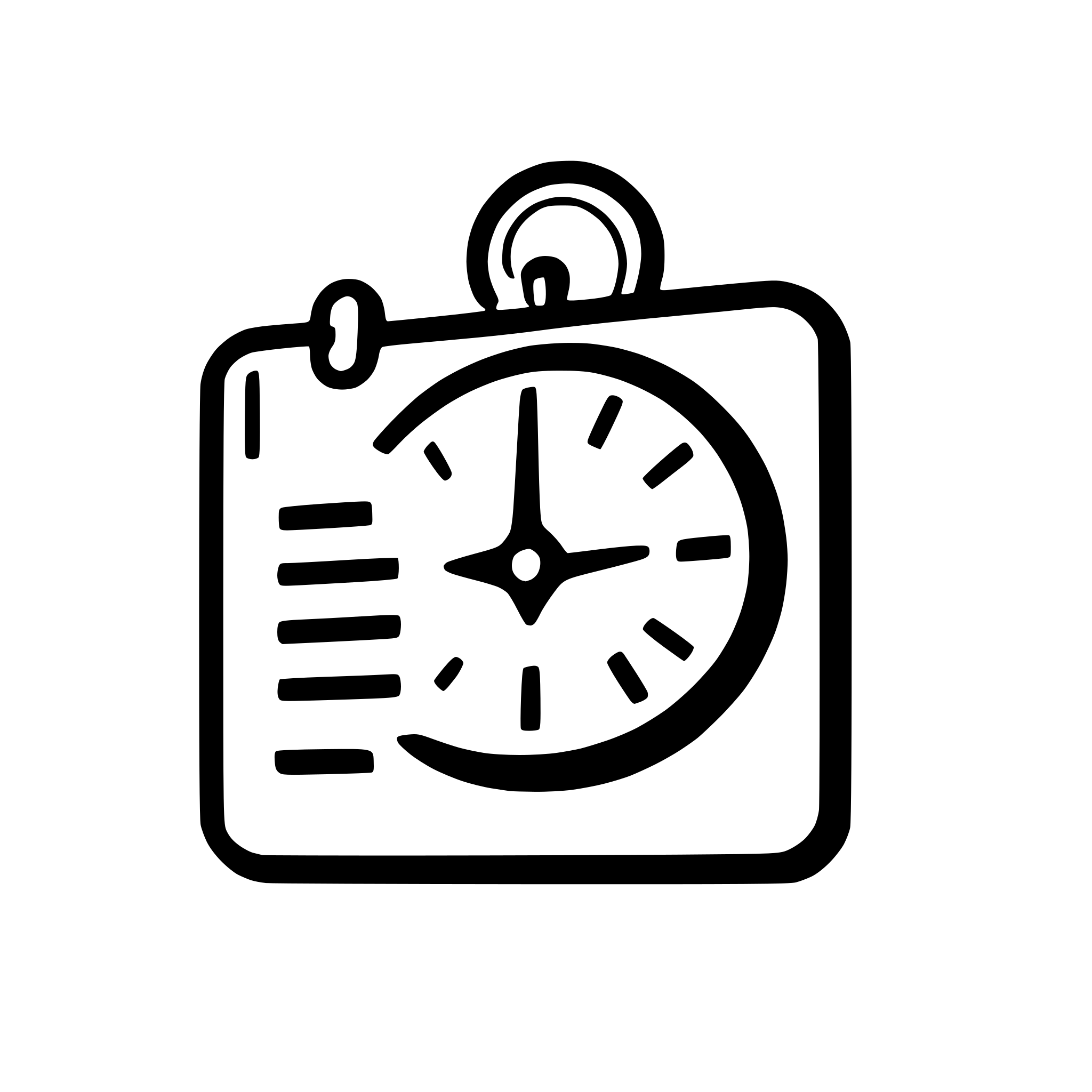 AI-generated SVG of 'Crossed calendar and clock'