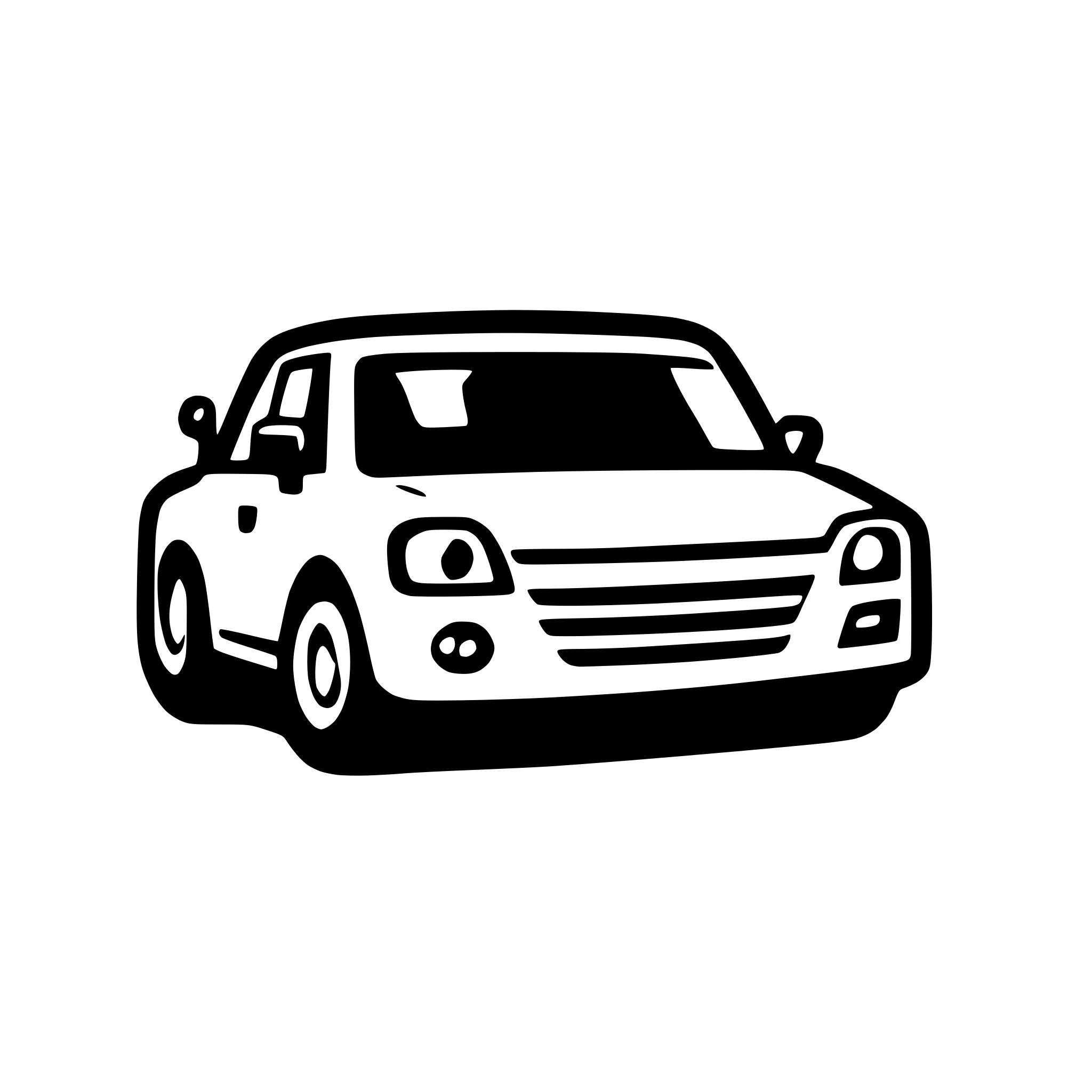AI-generated SVG of a car simple
