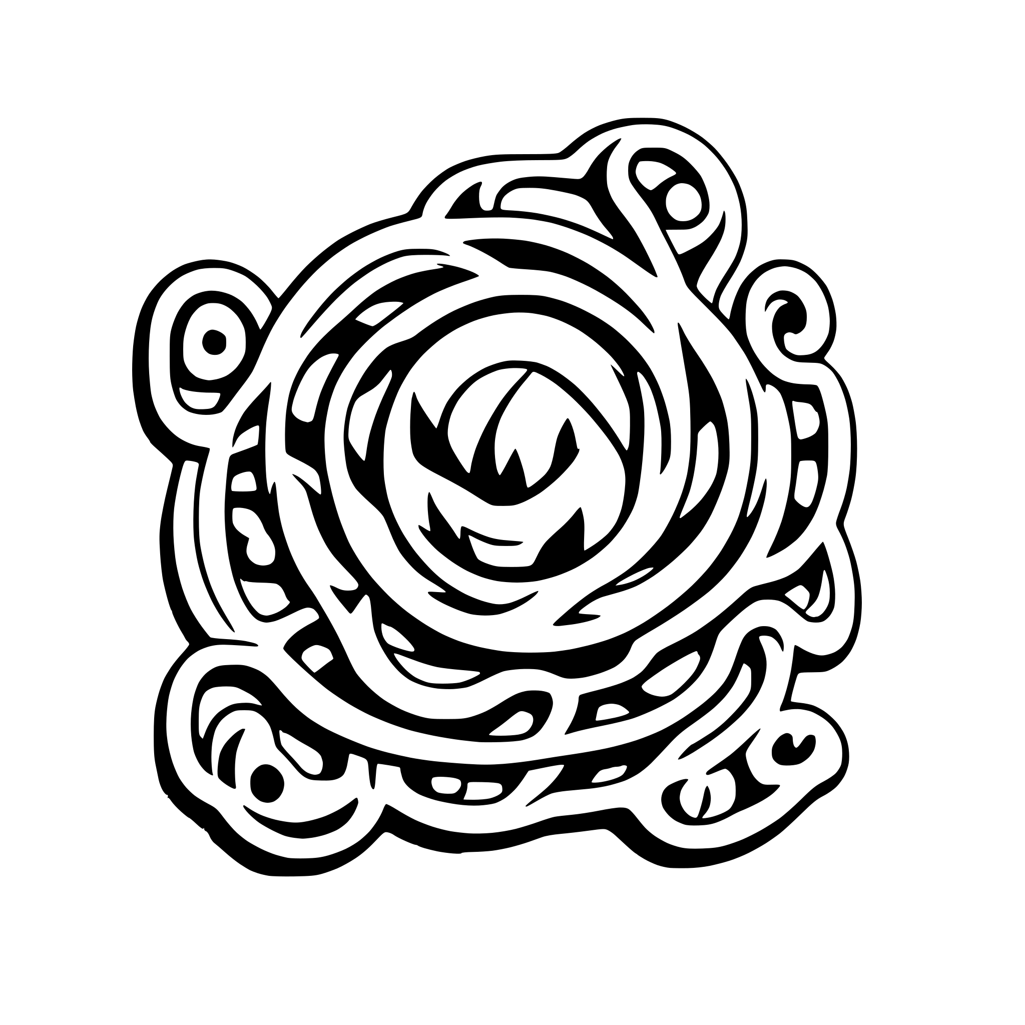 AI-generated SVG of a program backup