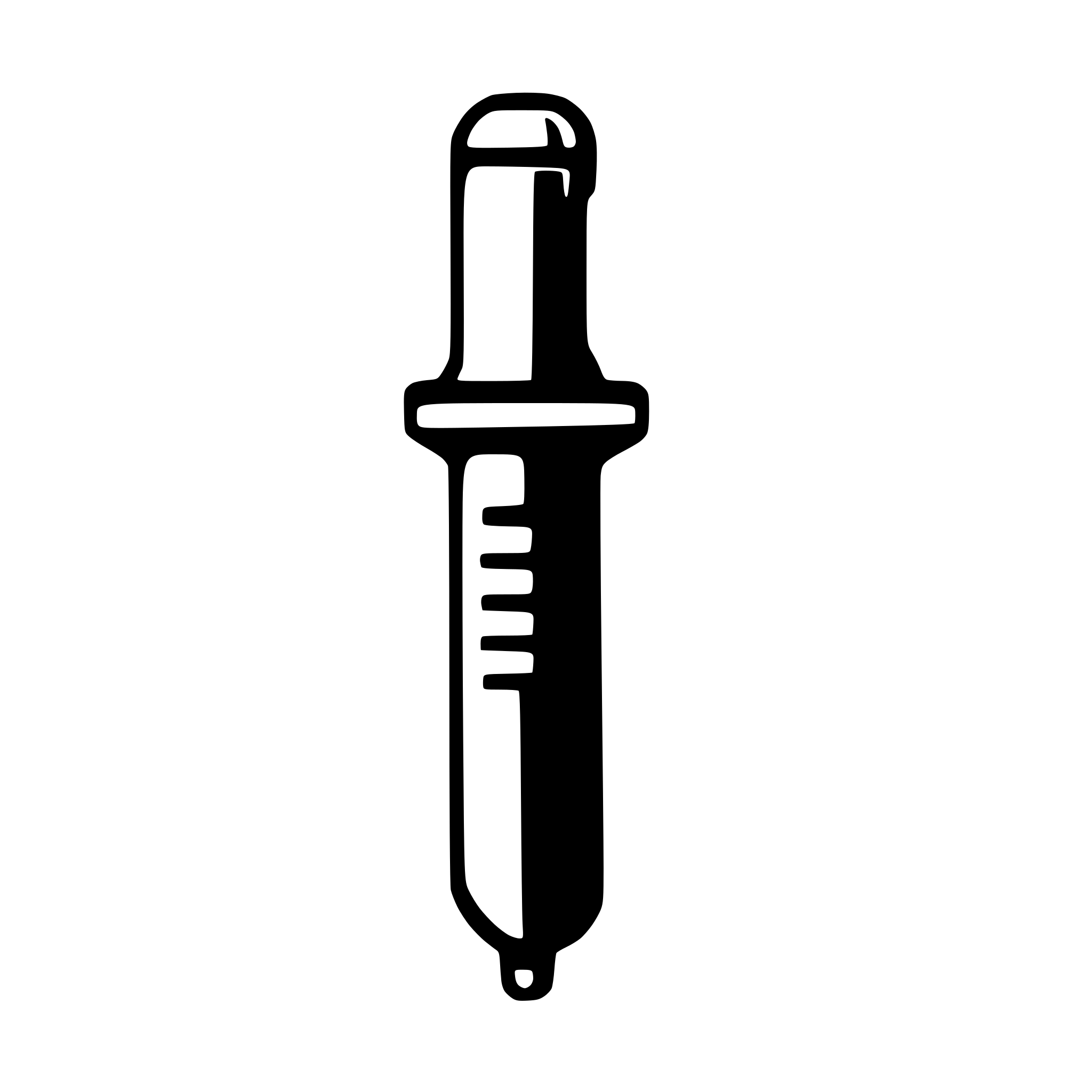 AI-generated SVG of a syringe
