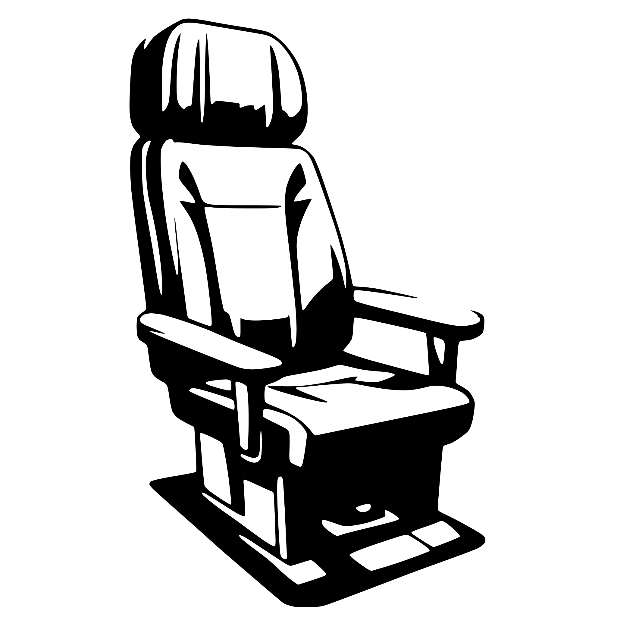 AI-generated SVG of 'flight paid seat'