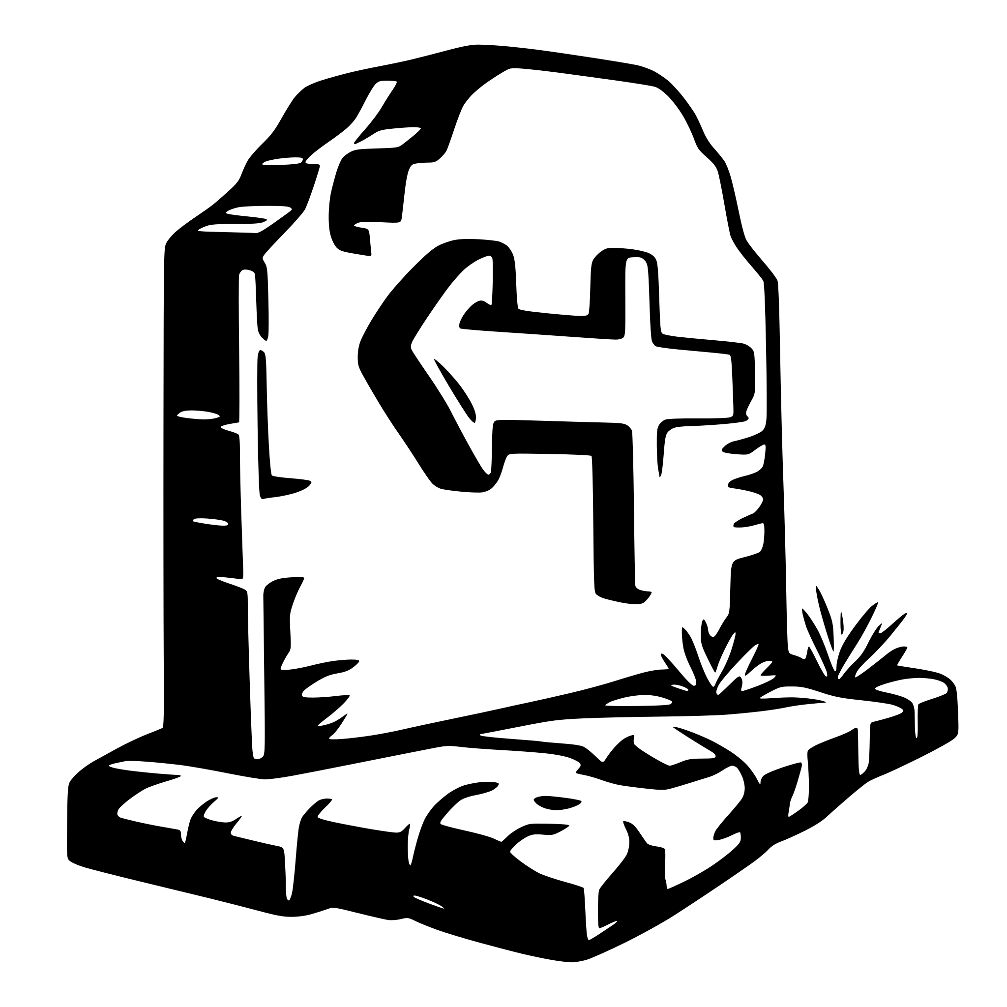 AI-generated SVG of 'key stone keystone'