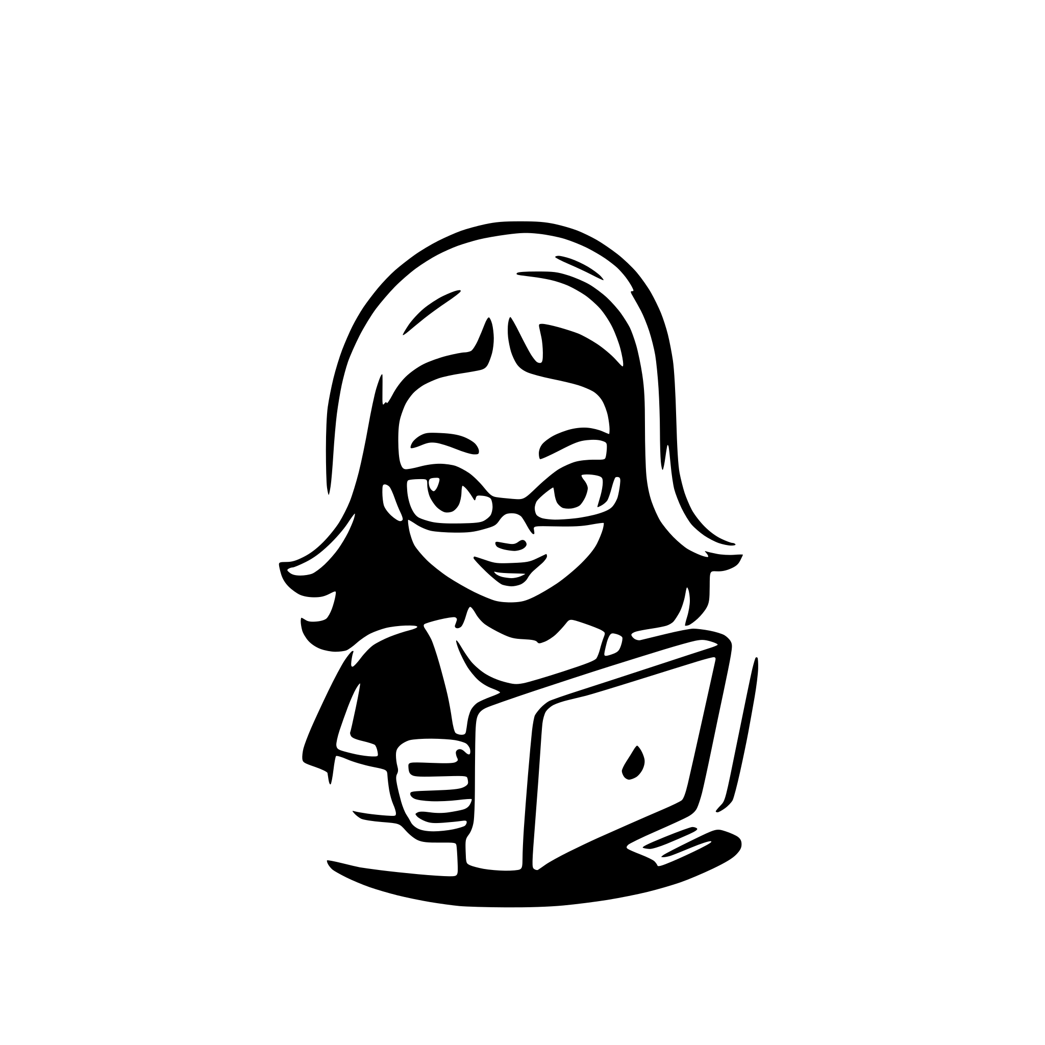 AI-generated SVG of a children who want to register for school via computer