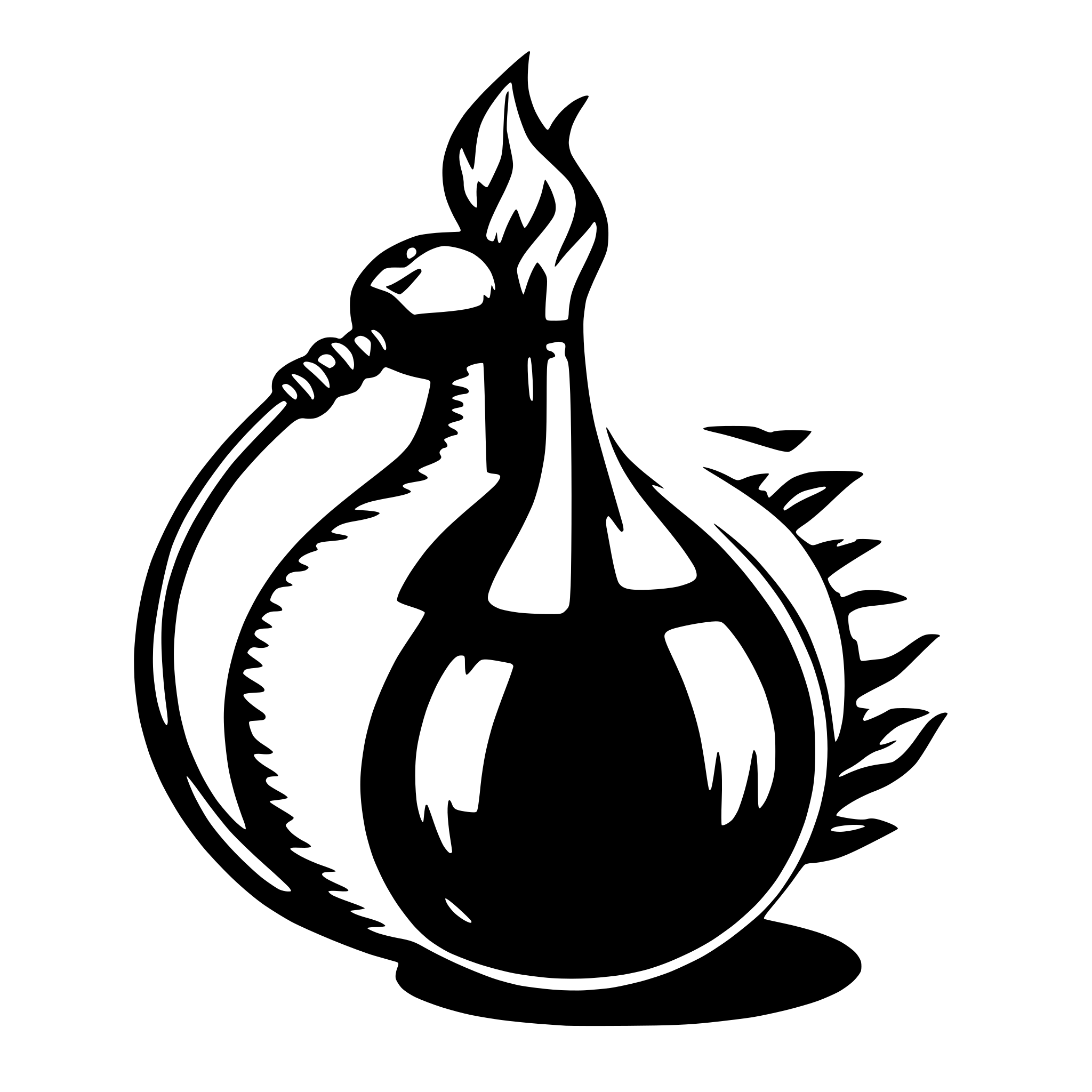 AI-generated SVG of 'an  onion talking on the phone with a cell phone on its ear'