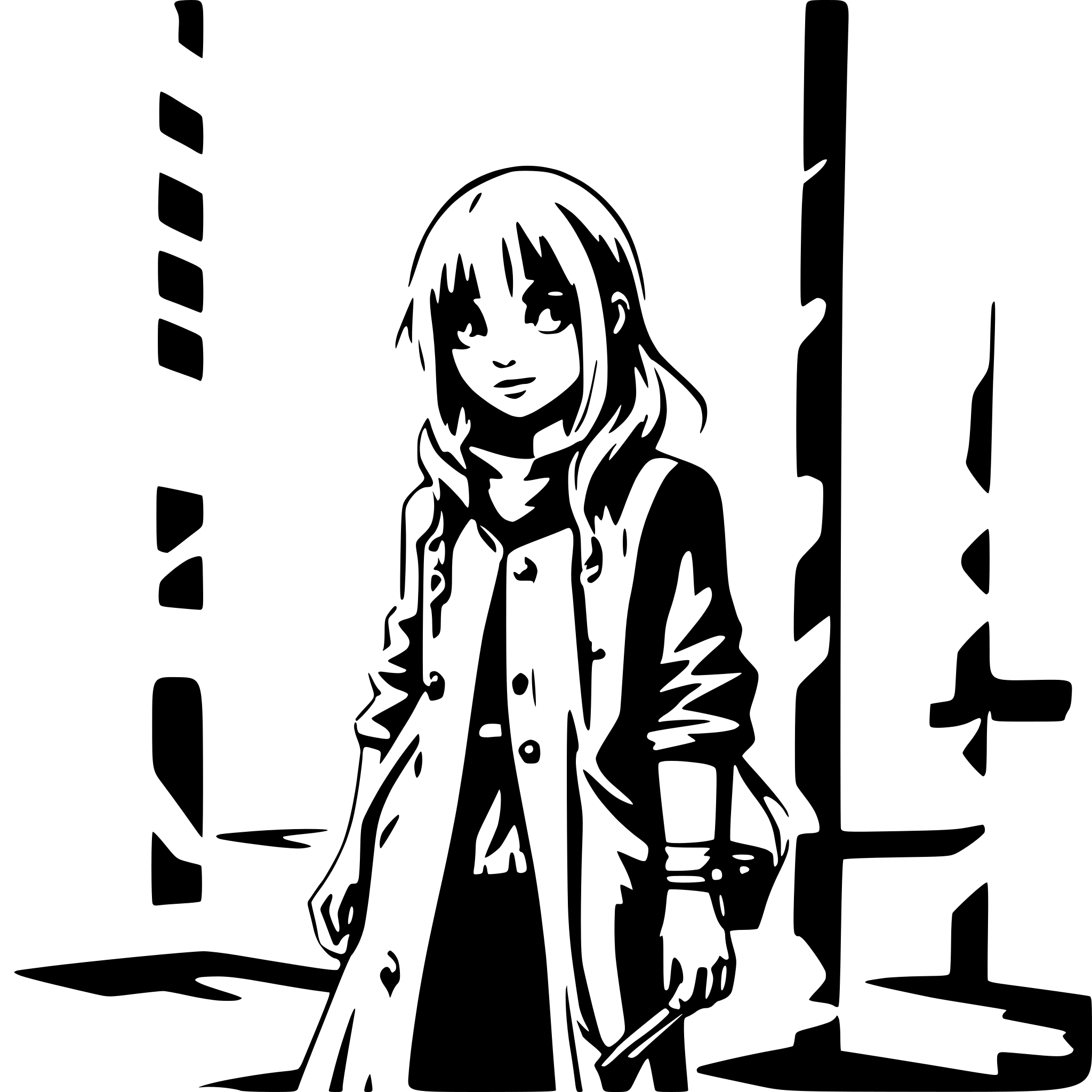 AI-generated SVG of a Background postapocalyptic