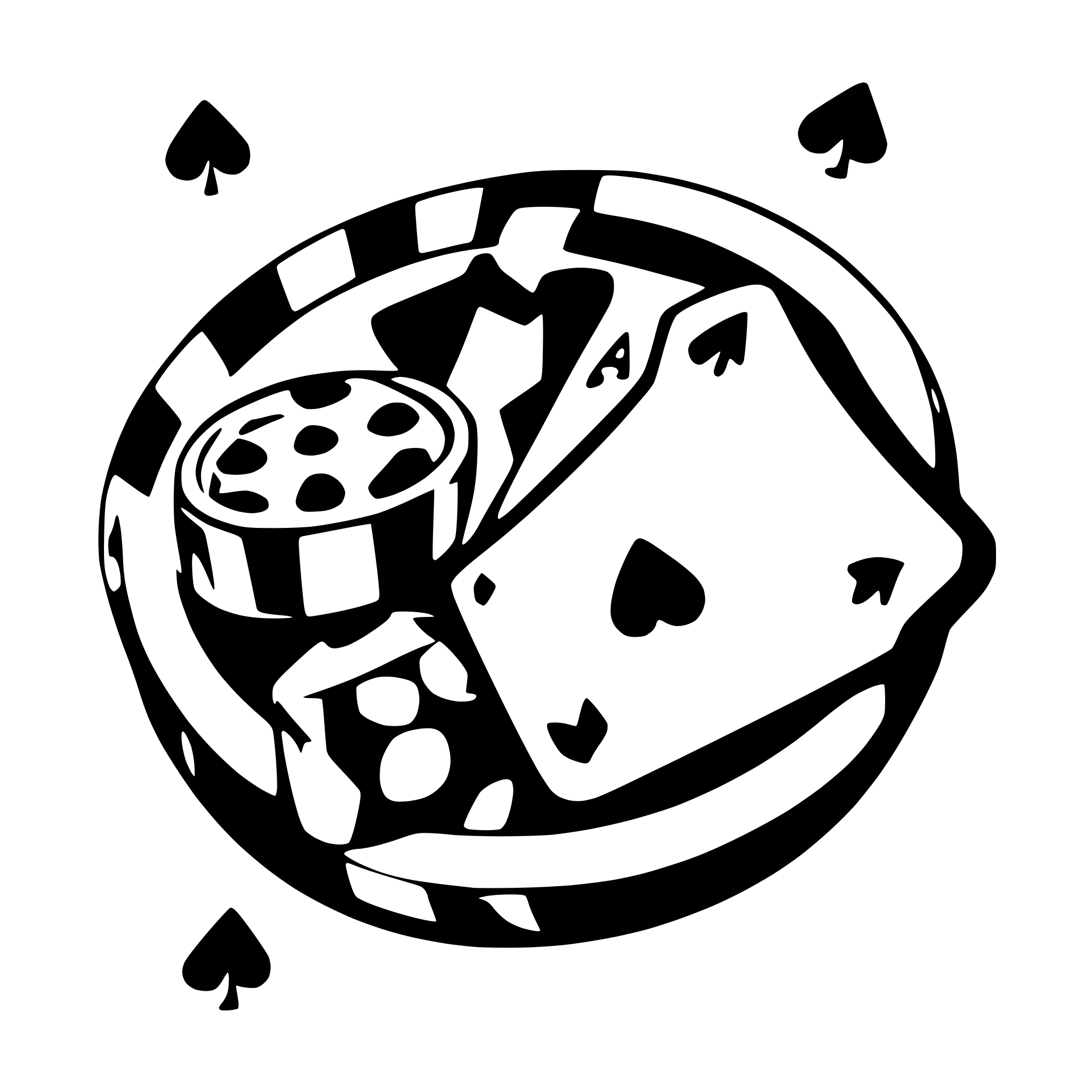 AI-generated SVG of a casino games