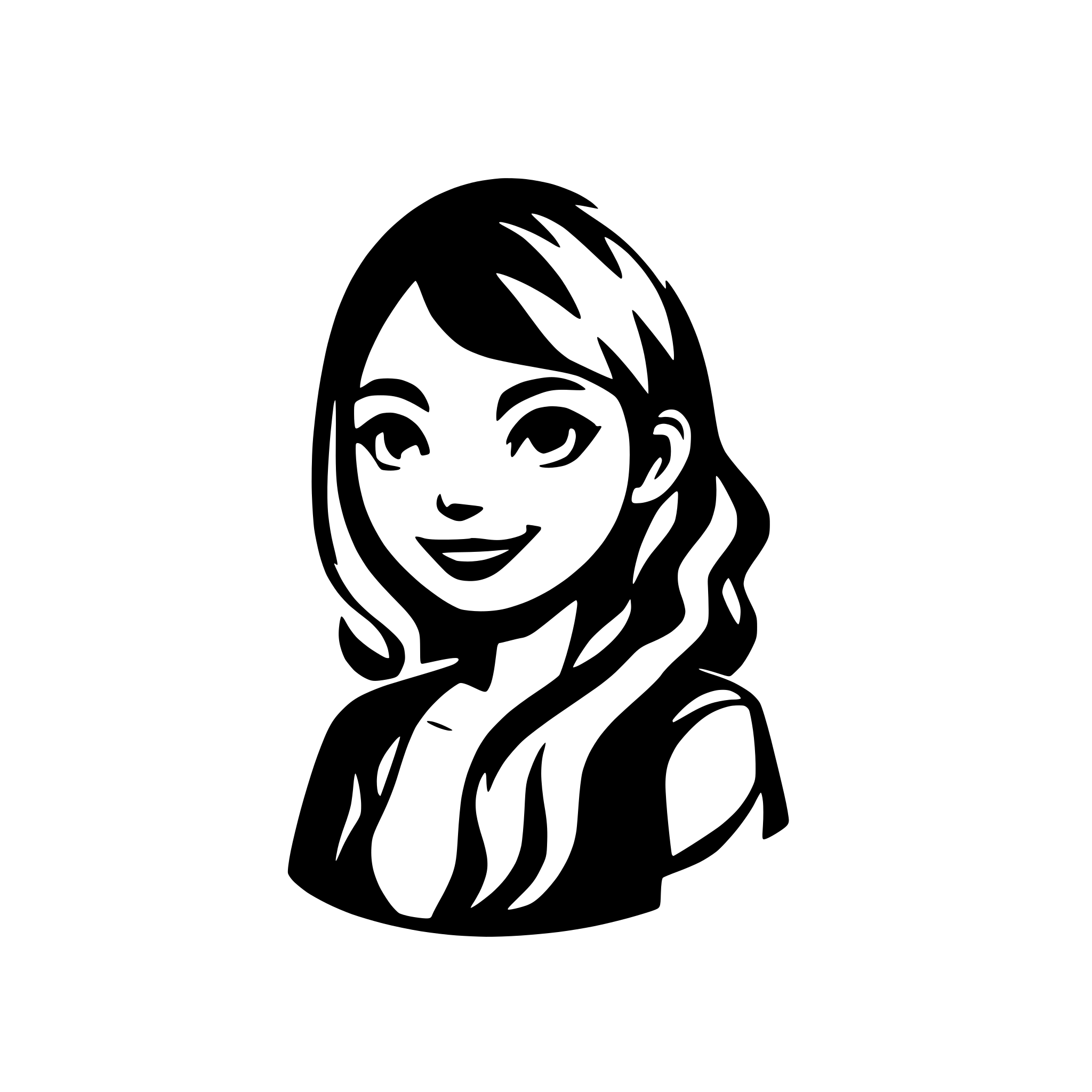 AI-generated SVG of a unique profile picture placeholder