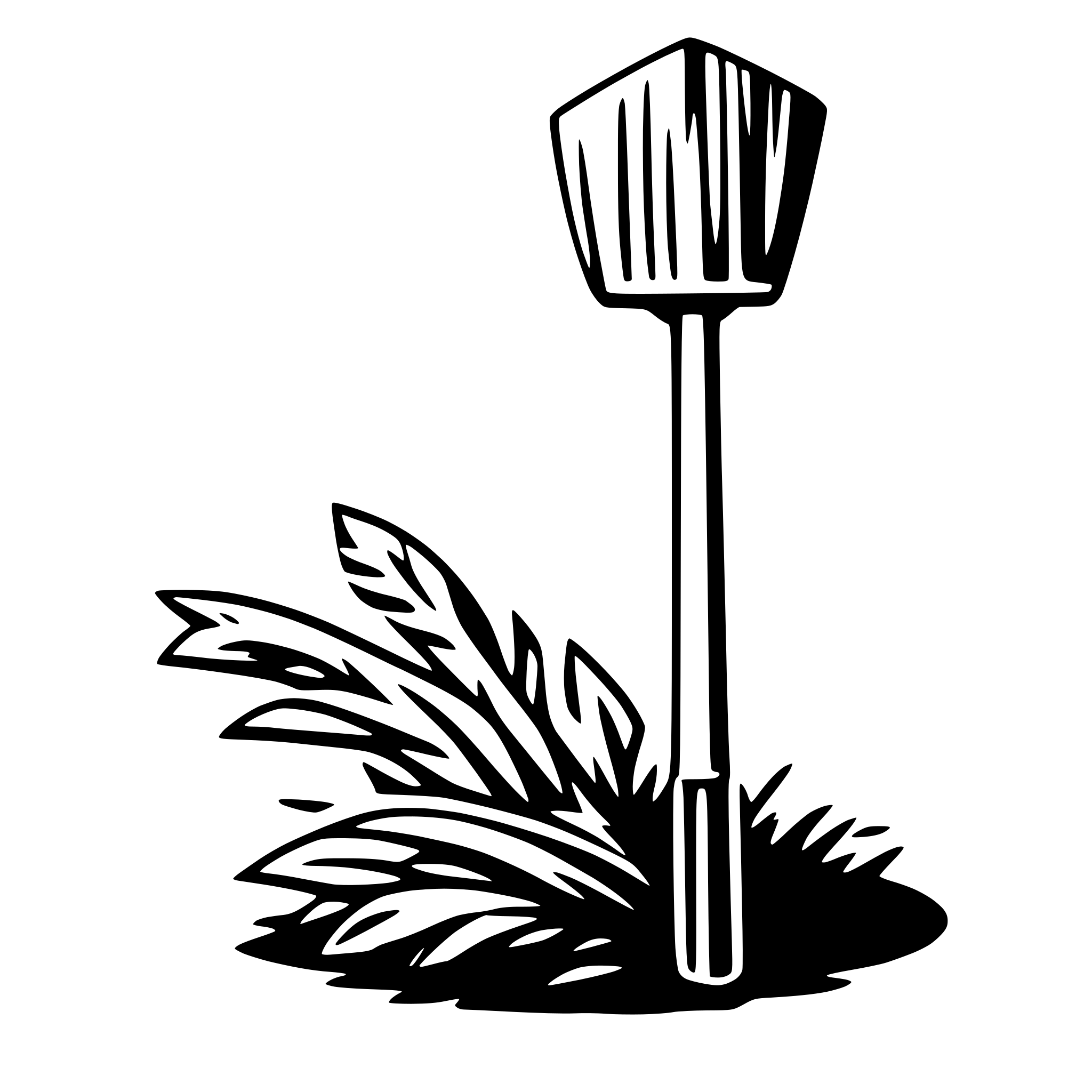 AI-generated SVG of 'broom'