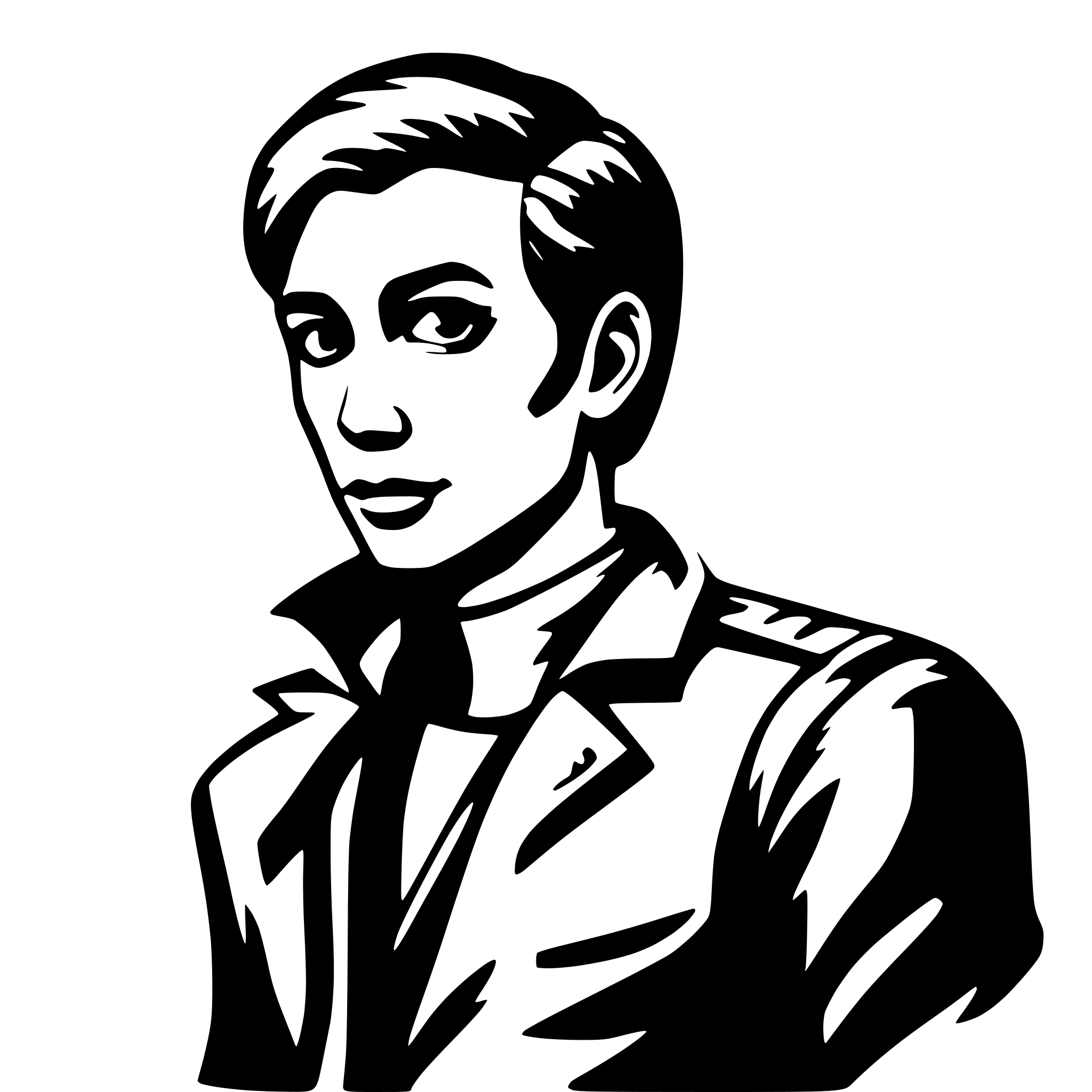 AI-generated SVG of a default user