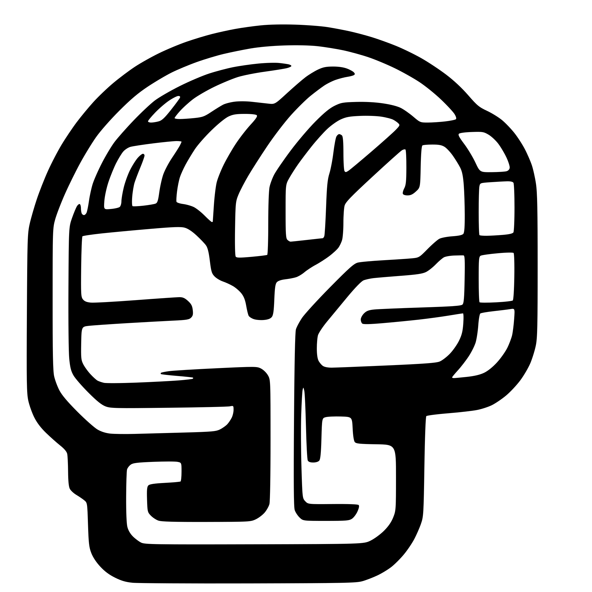AI-generated SVG of a An electronic brain