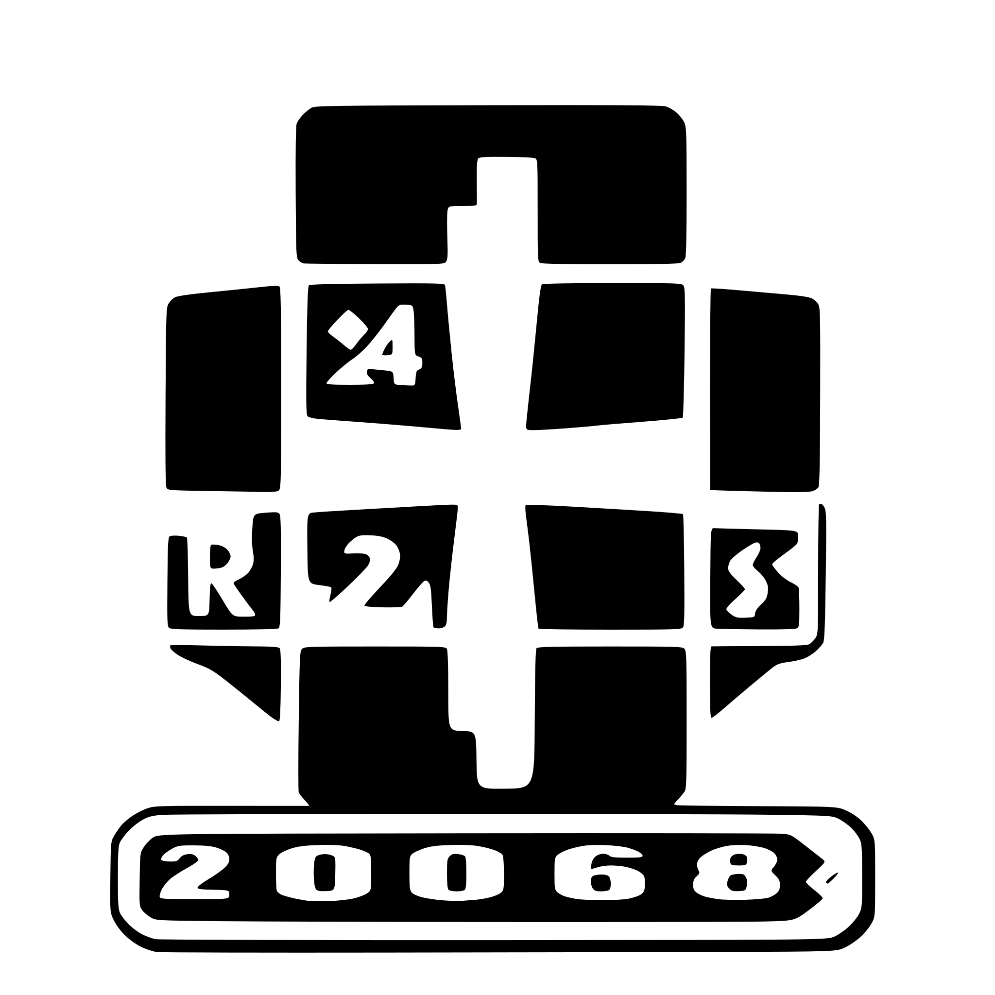 AI-generated SVG of a 2048 game logo