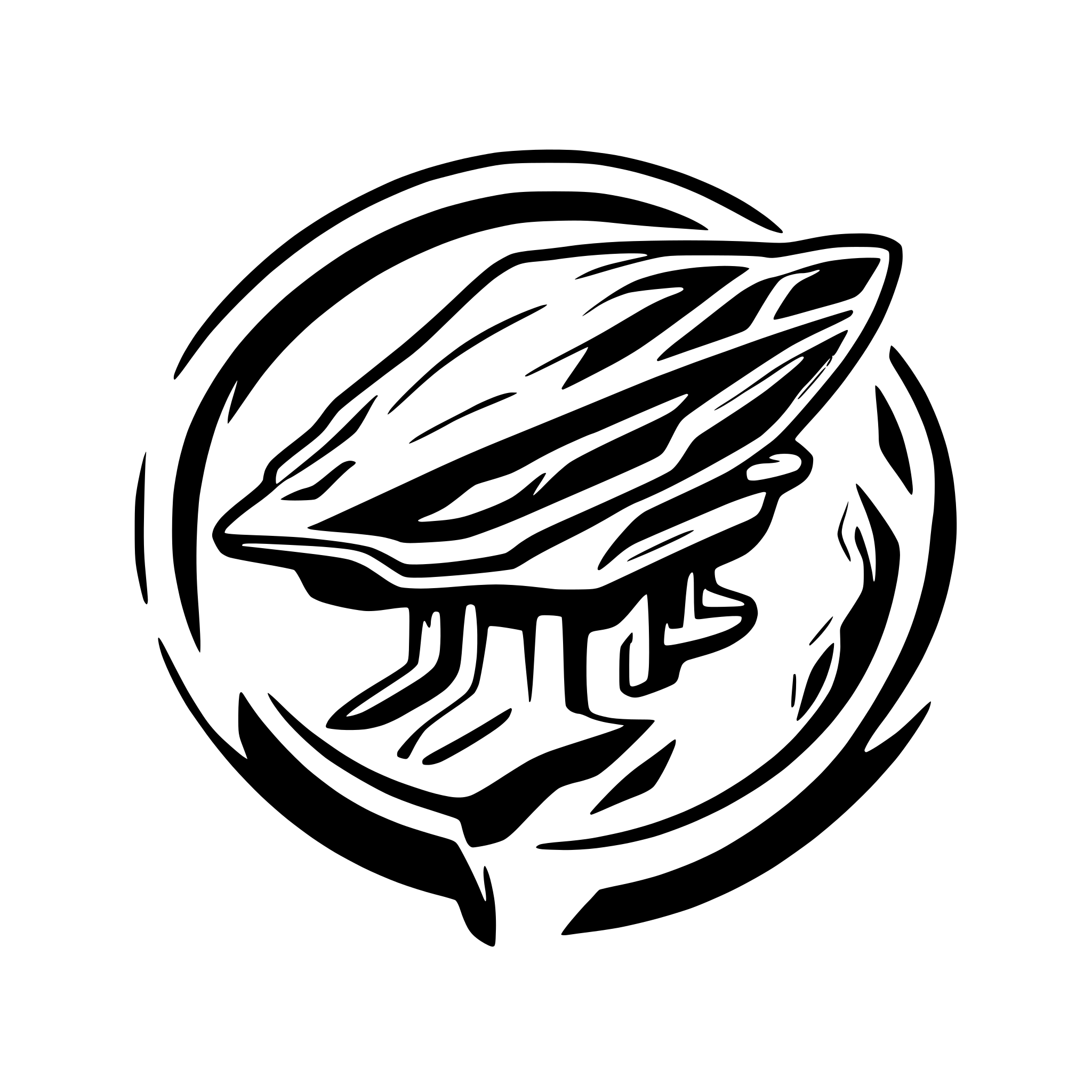 AI-generated SVG of a spaceship in 45 degrees angle