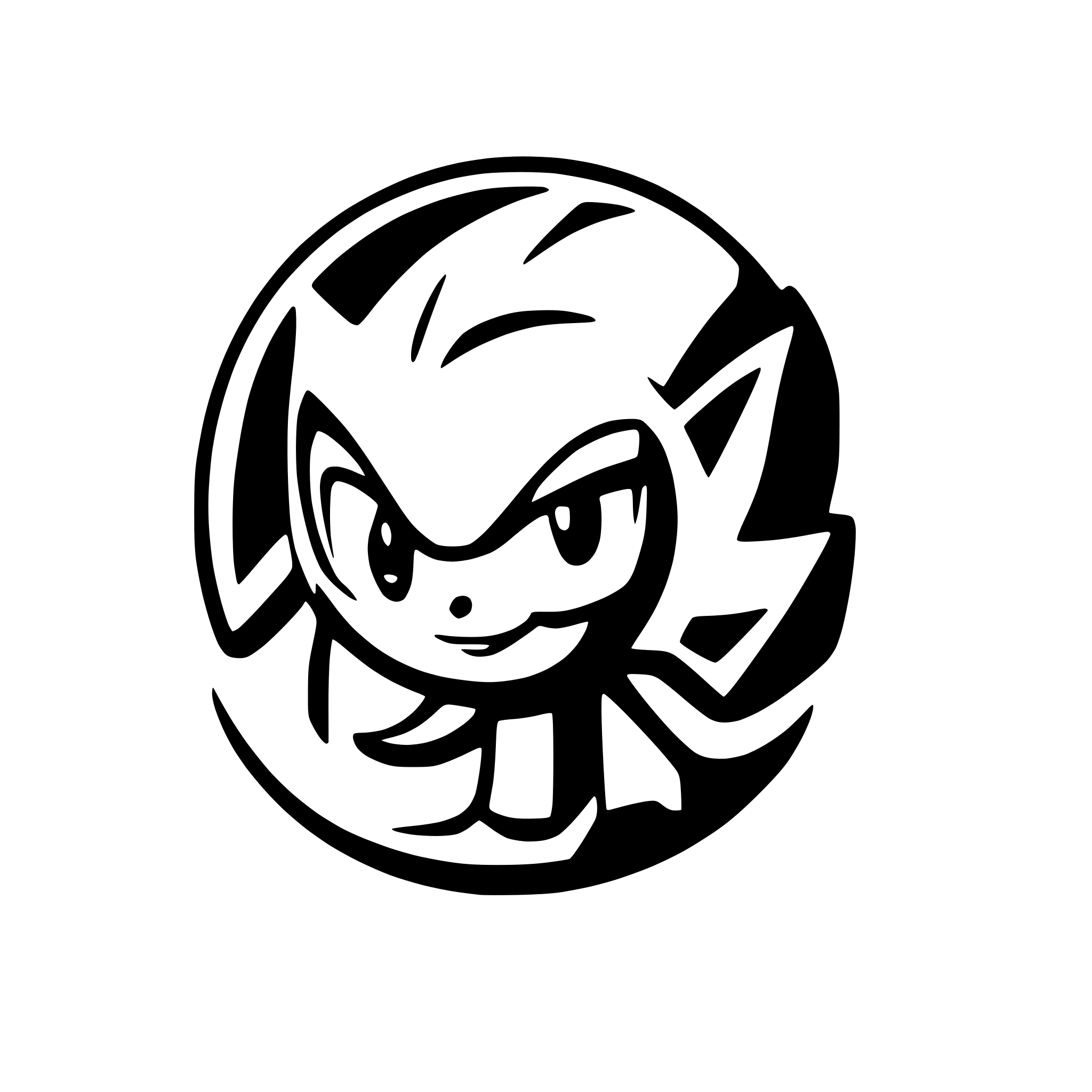 AI-generated SVG of 'Sonic Party 4 logo'