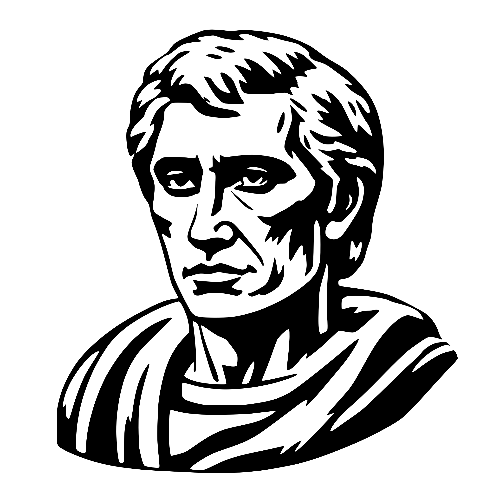 AI-generated SVG of 'caesar'