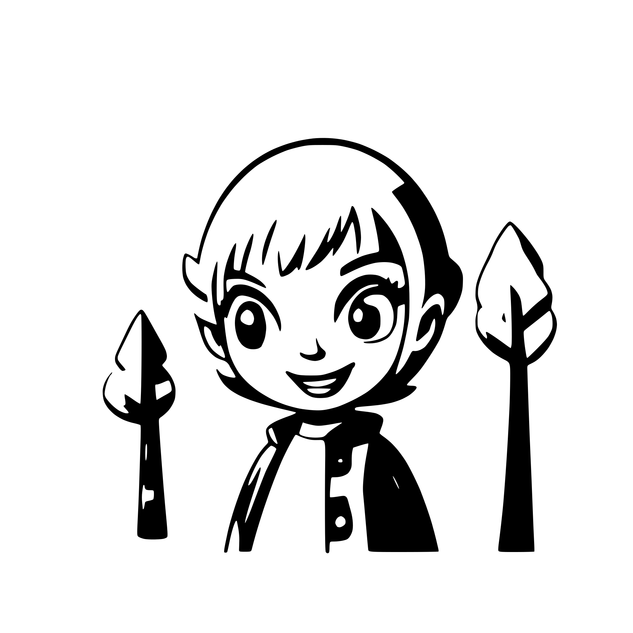 AI-generated SVG of 'trees'