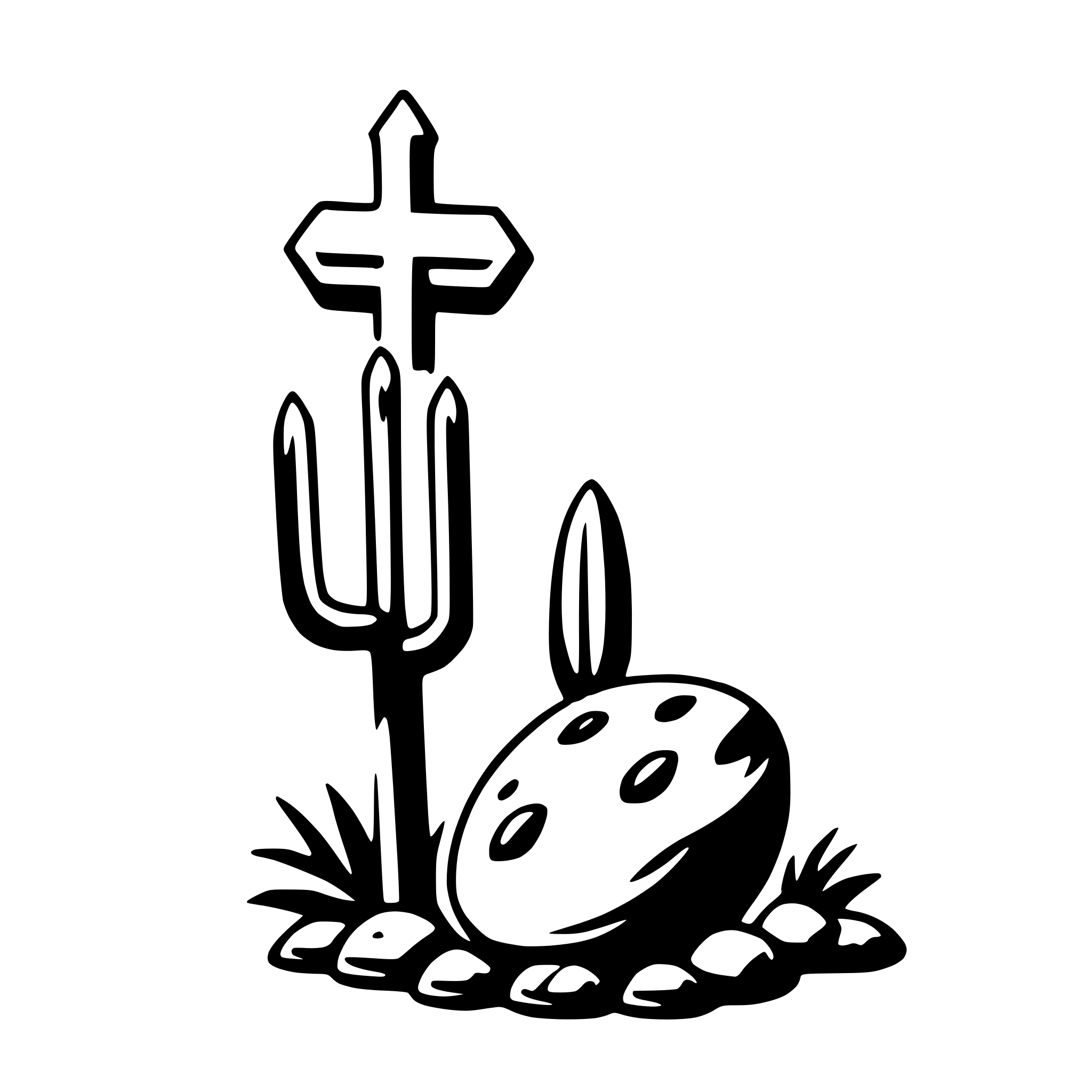 AI-generated SVG of a easter sunday