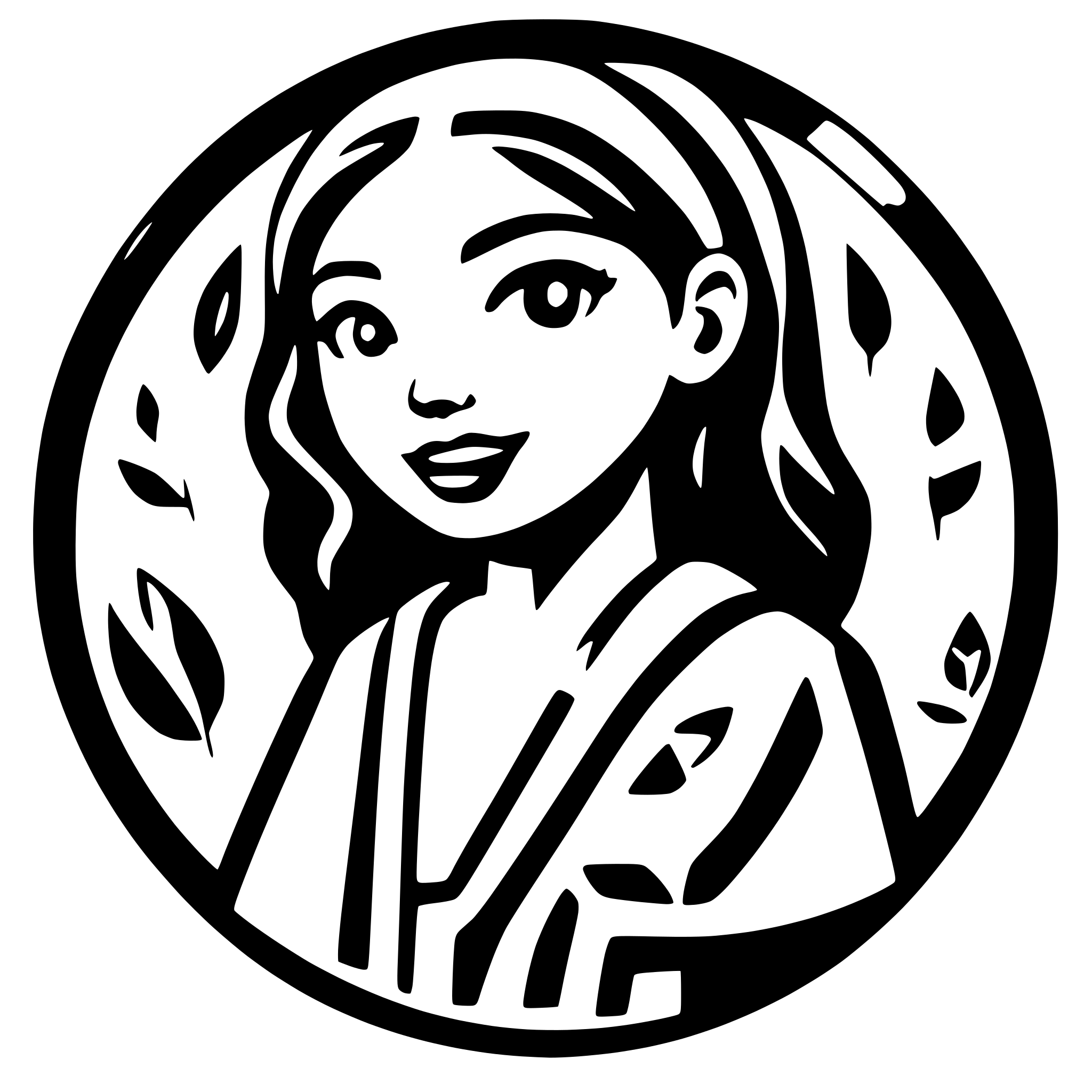 AI-generated SVG of a a kute in background whitout elements