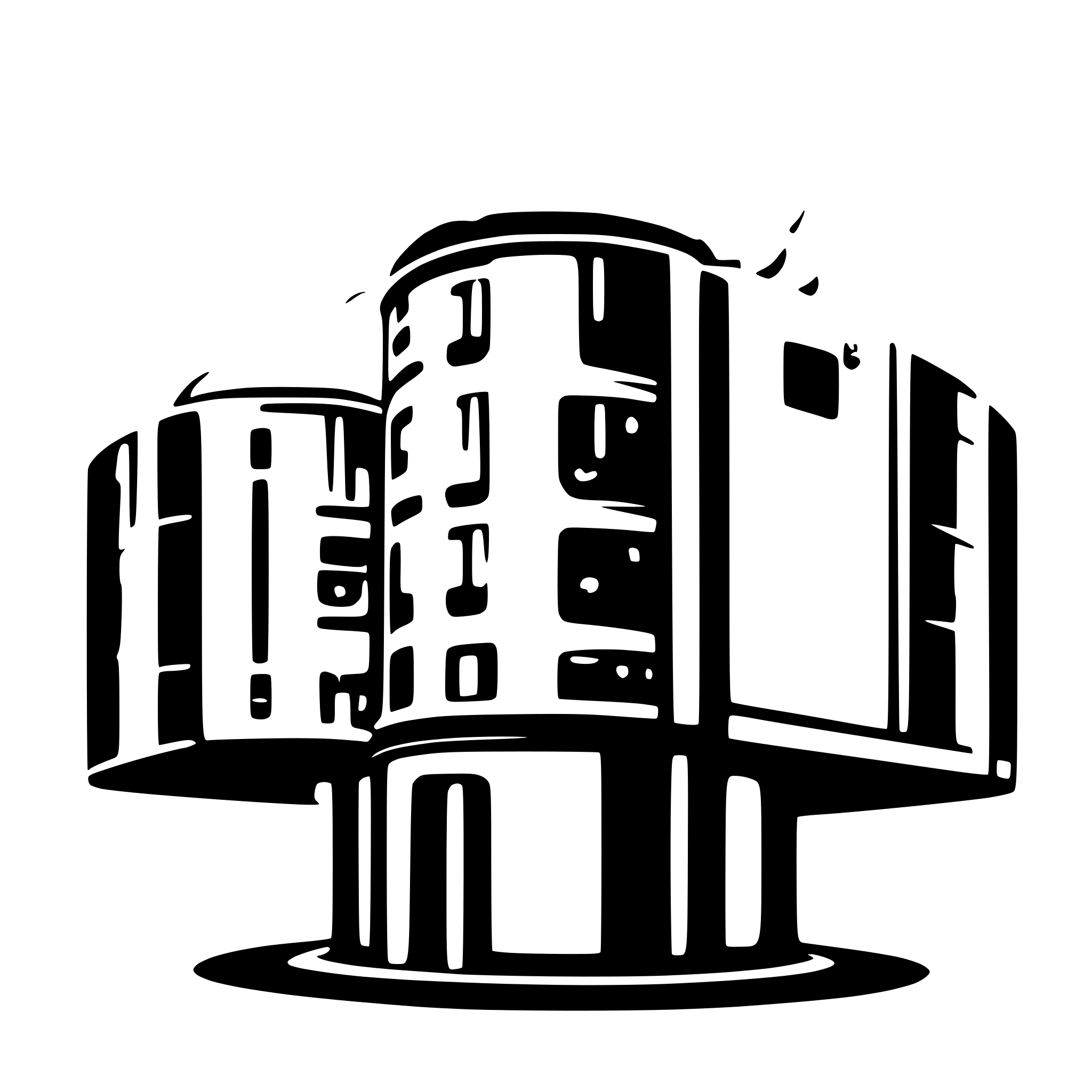 AI-generated SVG of a company name: atomic tech labs. Hosting, domains, cloud, vps