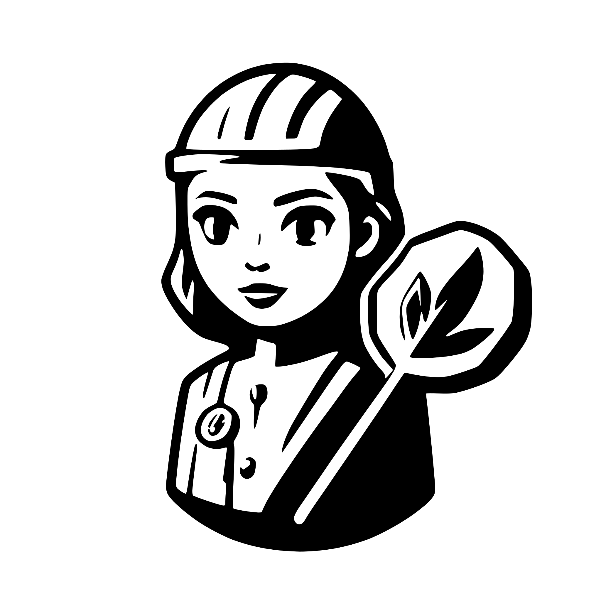 AI-generated SVG of a crypto miner no face avatar with mining tools AI-generated SVG of a crypto miner no face avatar with mining tools