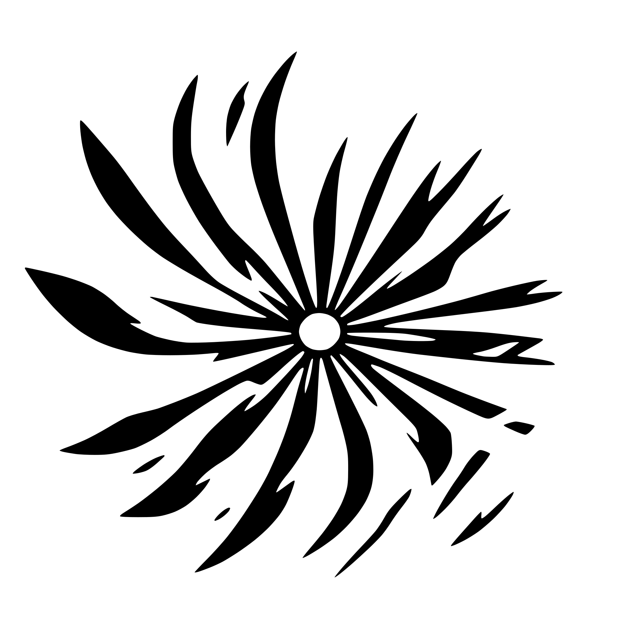 AI-generated SVG of 'a simple an abstract burst'