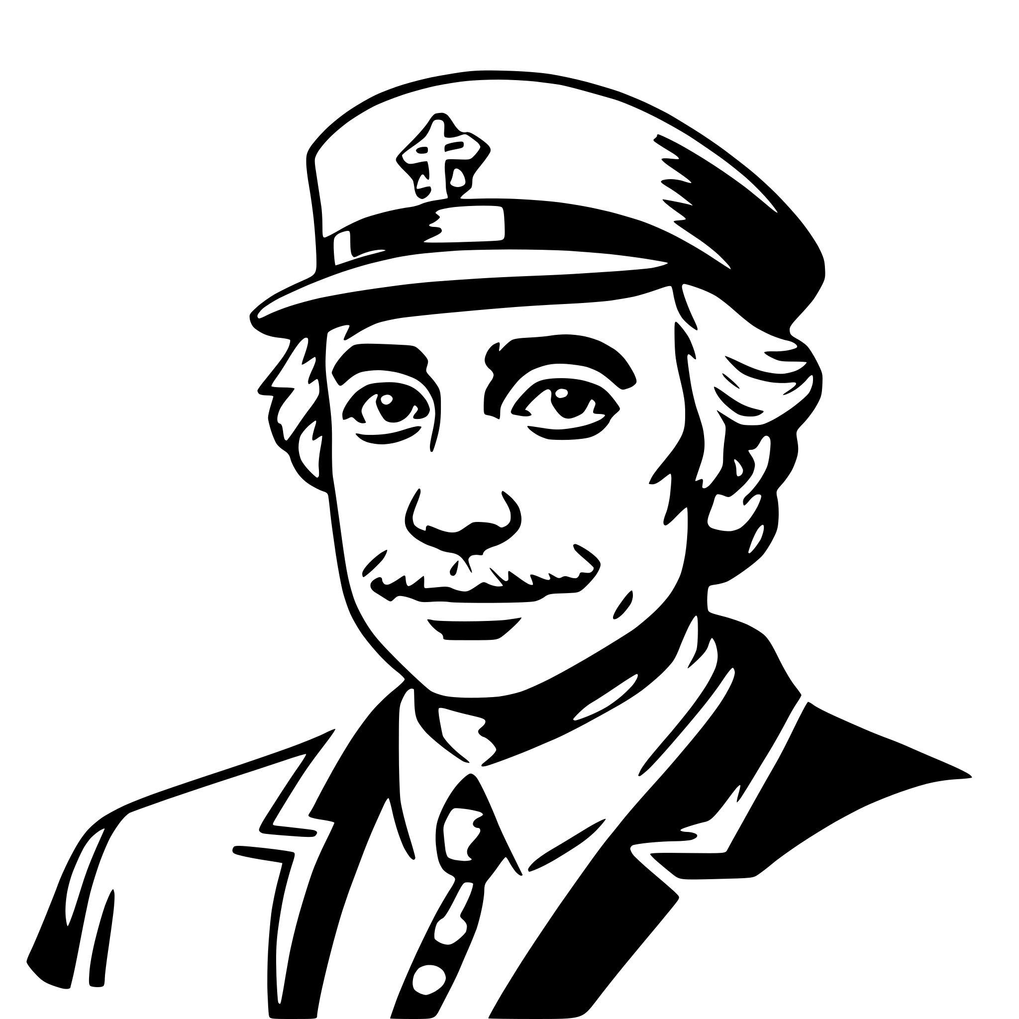 AI-generated SVG of a papa