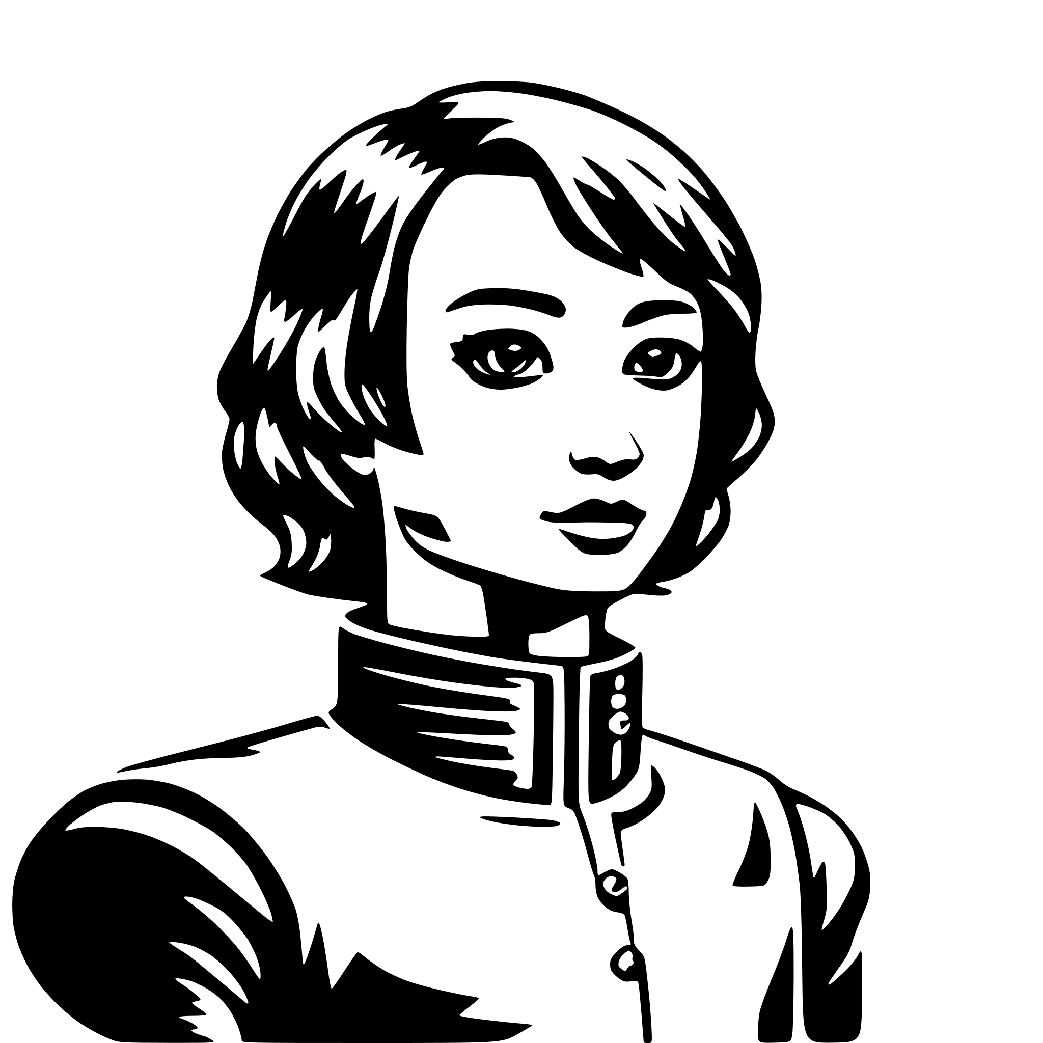 AI-generated SVG of a AI 辩护