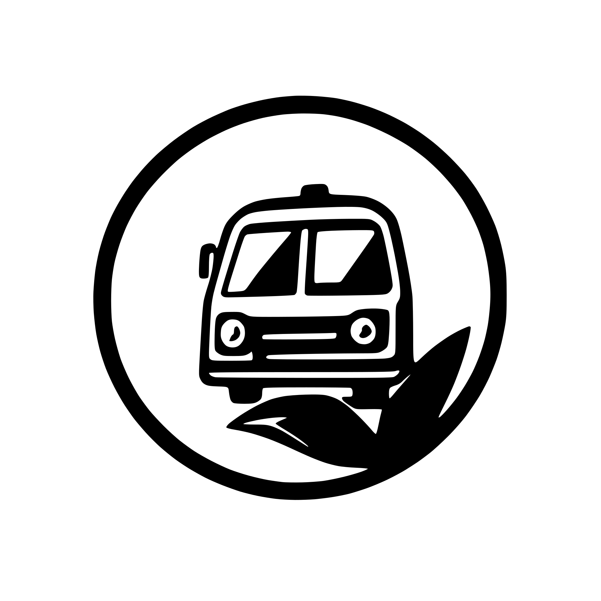 AI-generated SVG of a logo for local public transport company "ZTM" minimalistic