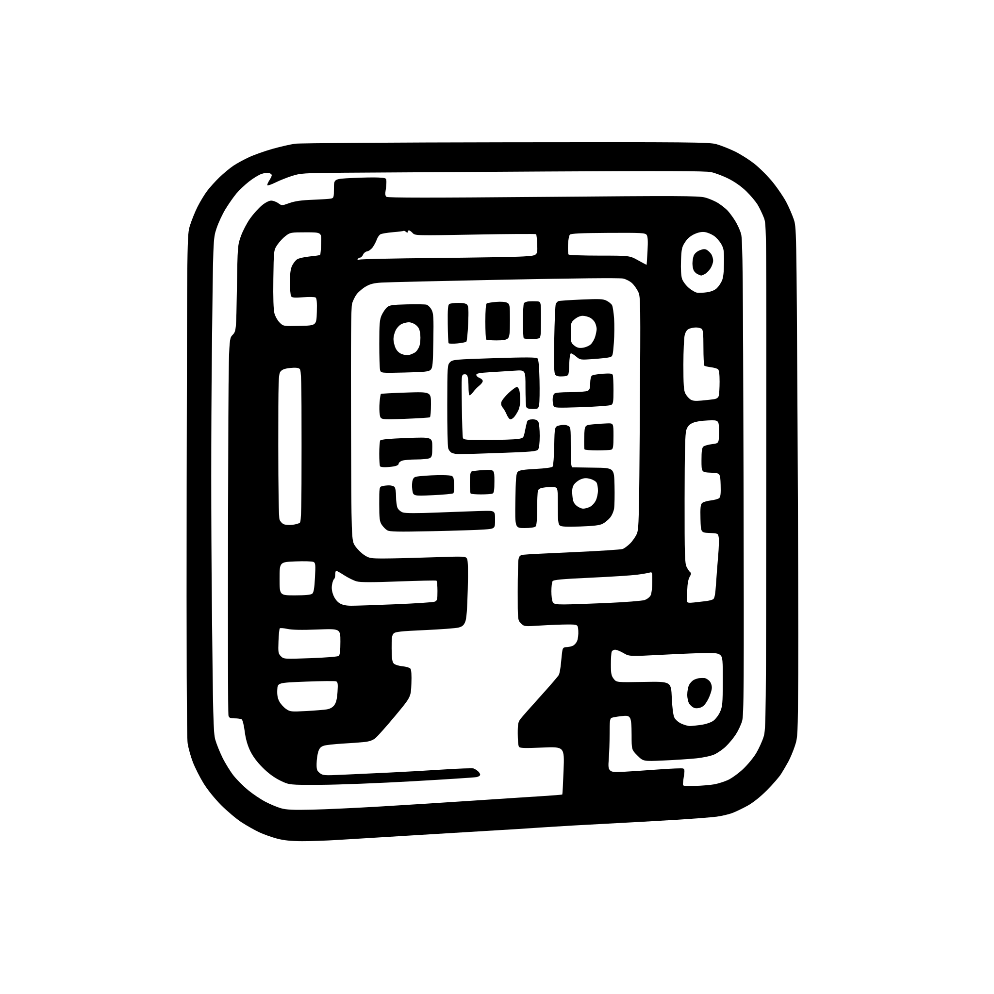 AI-generated SVG of a Design an SVG logo for a QR code generator website. The logo should incorporate elements that symbolize technology and innovation, while also being visually appealing and easily recognizable. Use a modern color palette that conveys trust and creativity, such as shades of blue and green. The logo should include a stylized QR code or elements that suggest digital scanning, along with the text 'QR Code Generator' in a sleek, contemporary font. Ensure the design is scalable and maintains clarity at 