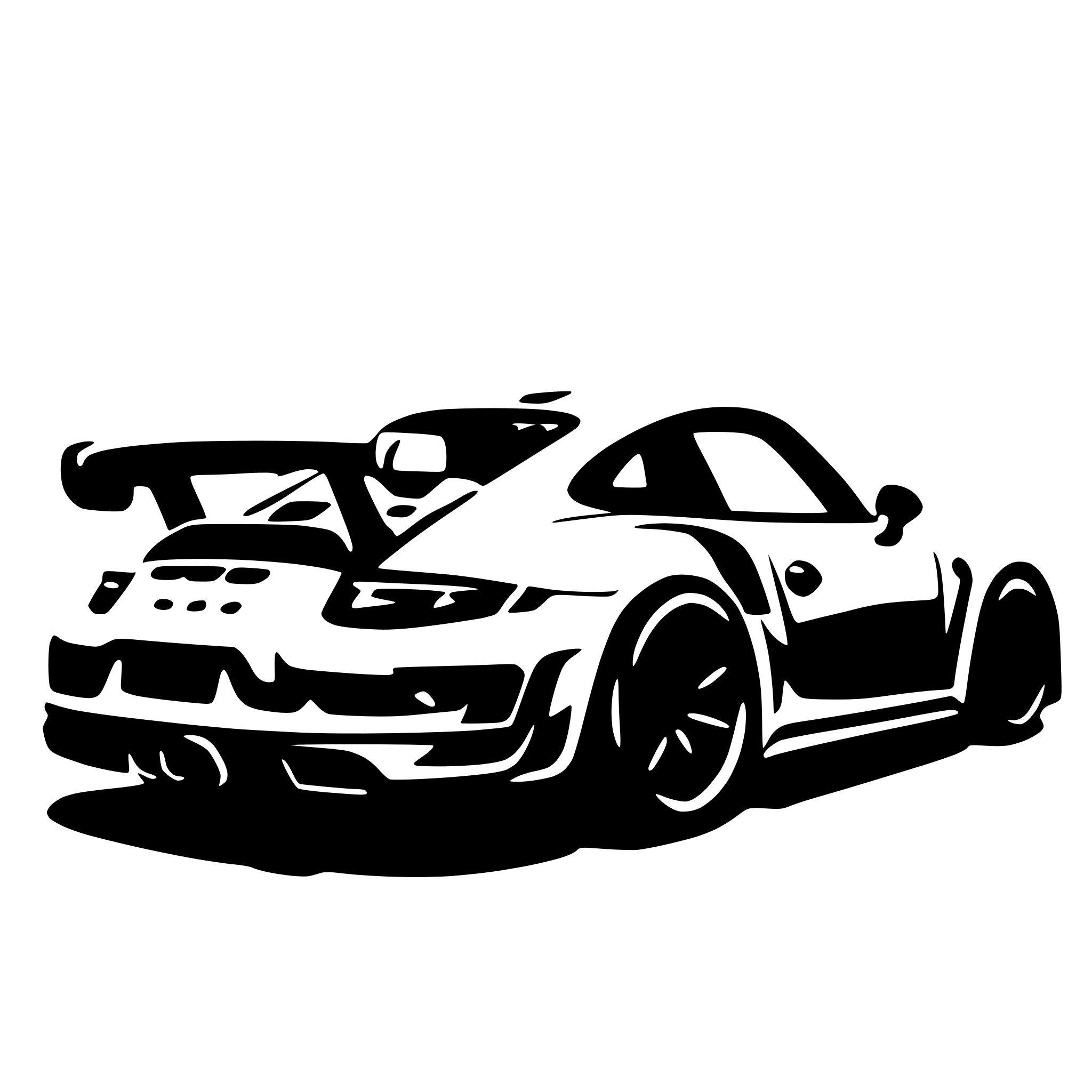 AI-generated SVG of 'gt3 rs'