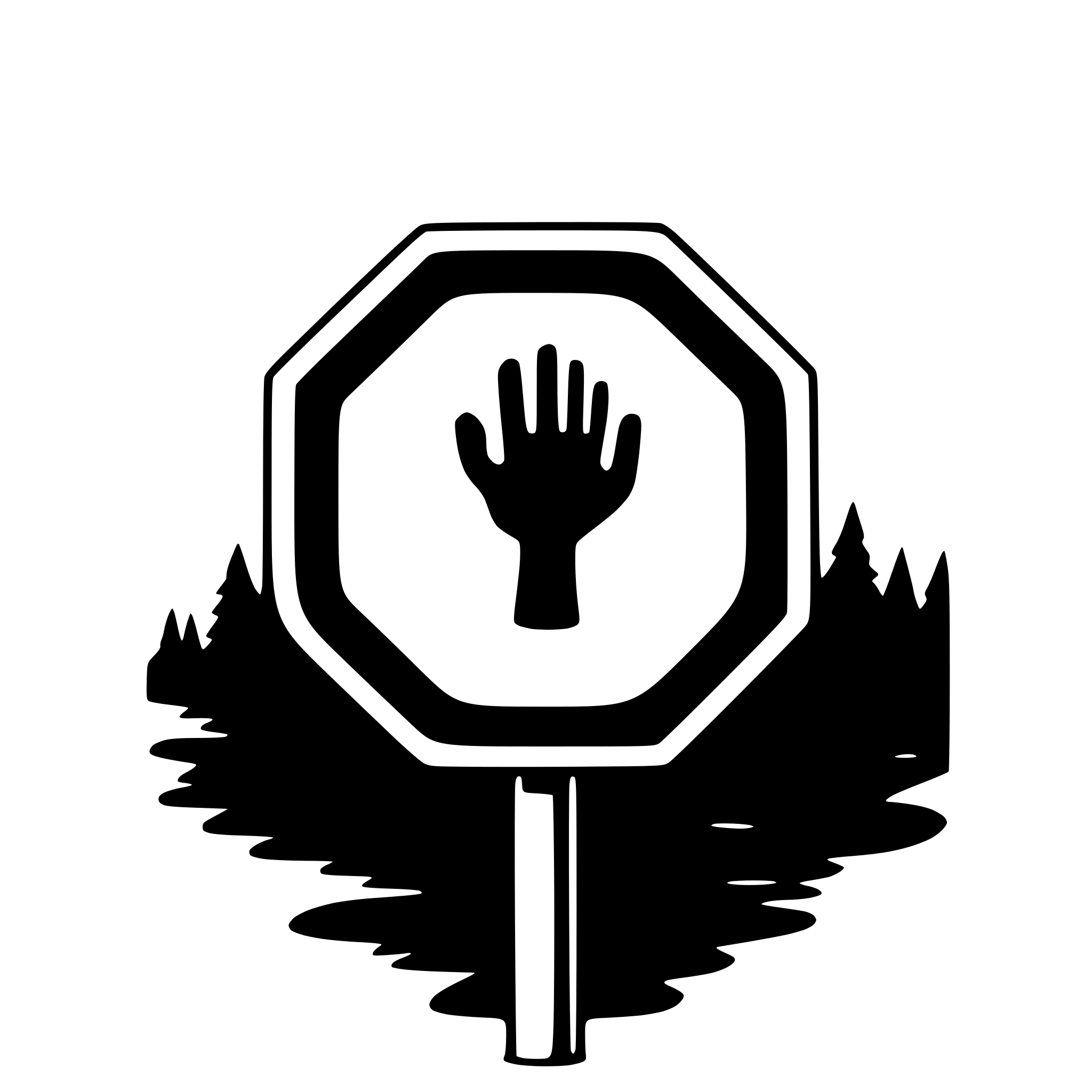 AI-generated SVG of a stop sign