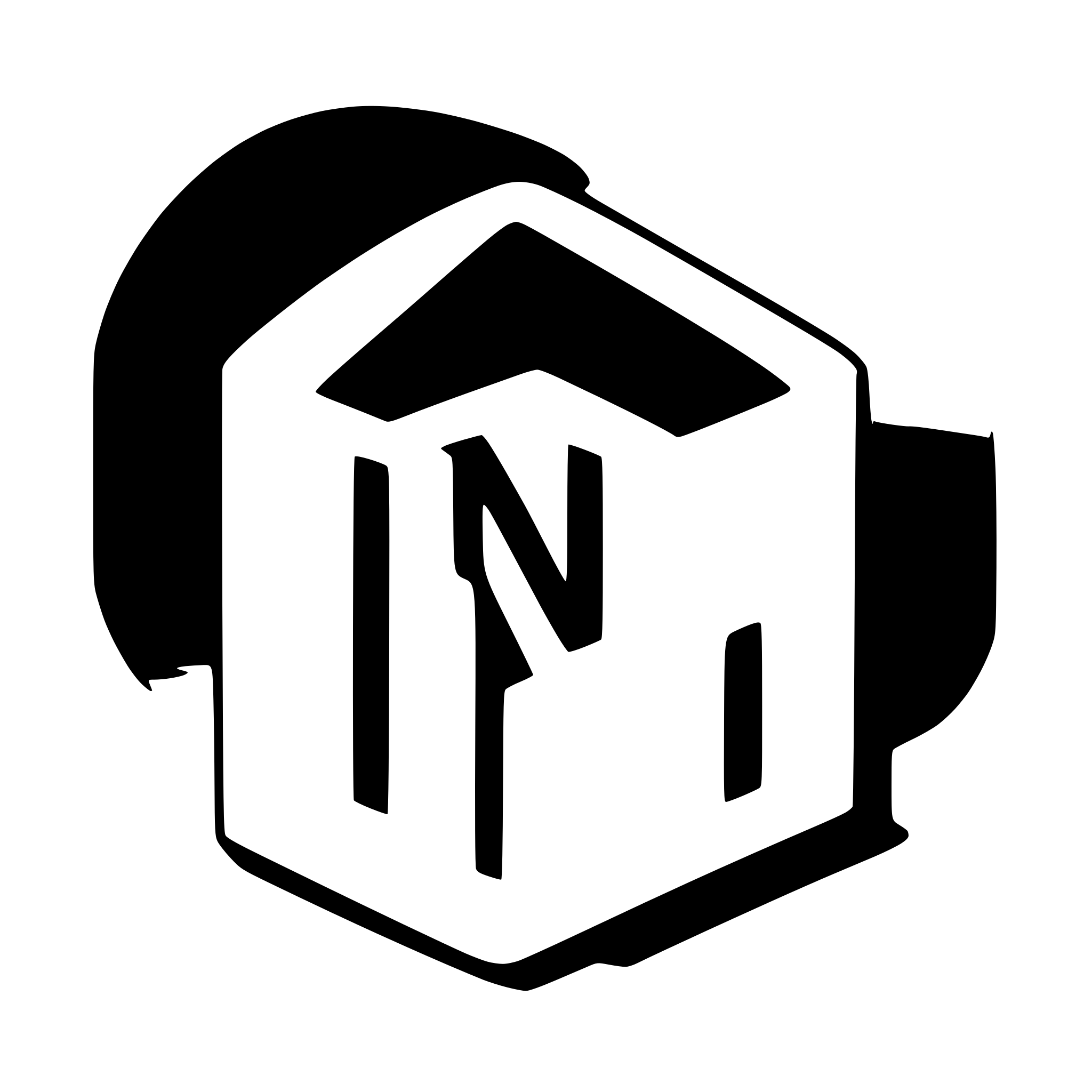 AI-generated SVG of 'contains only N letter'