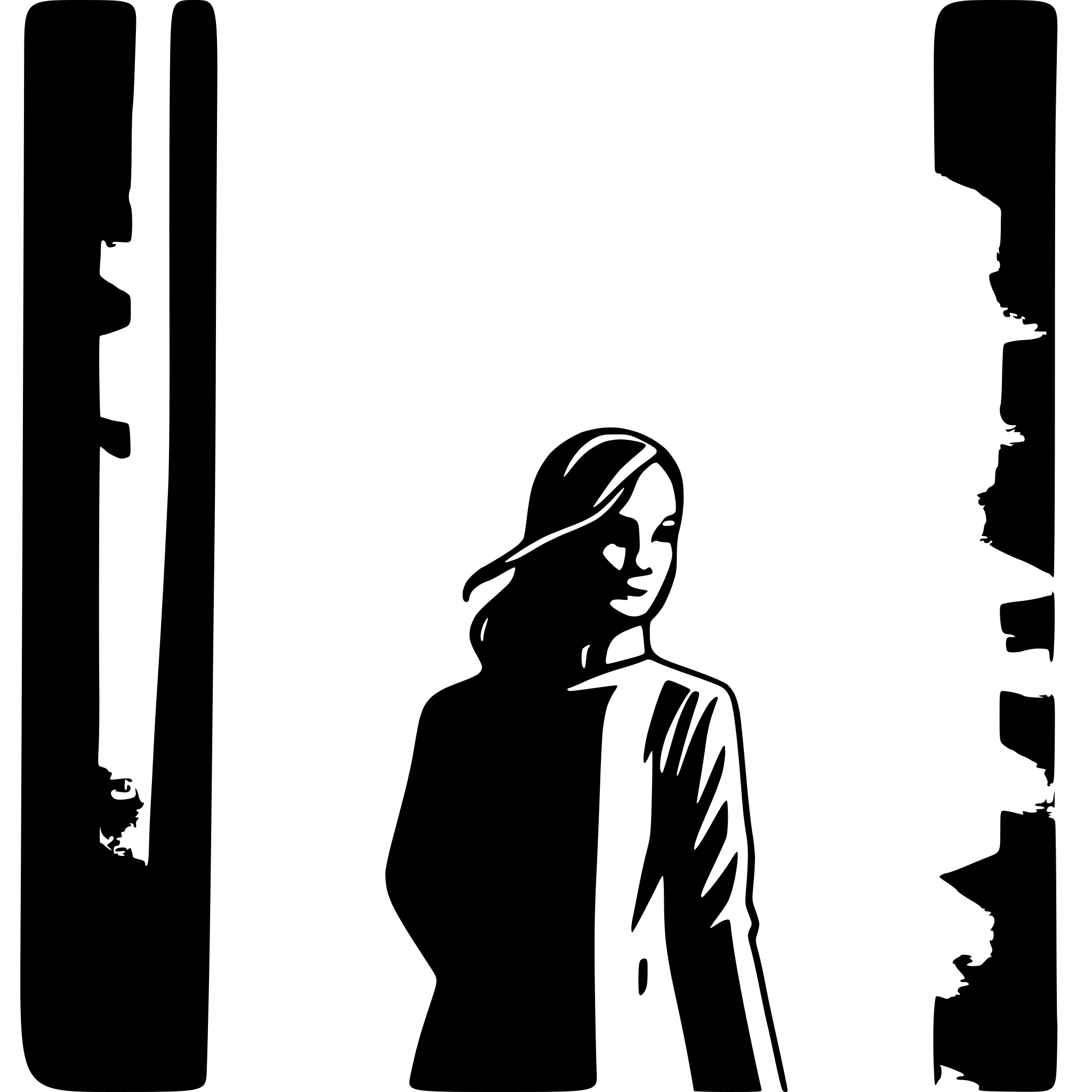 AI-generated SVG of a Eine frau die auf einer mauer feudig tantzt