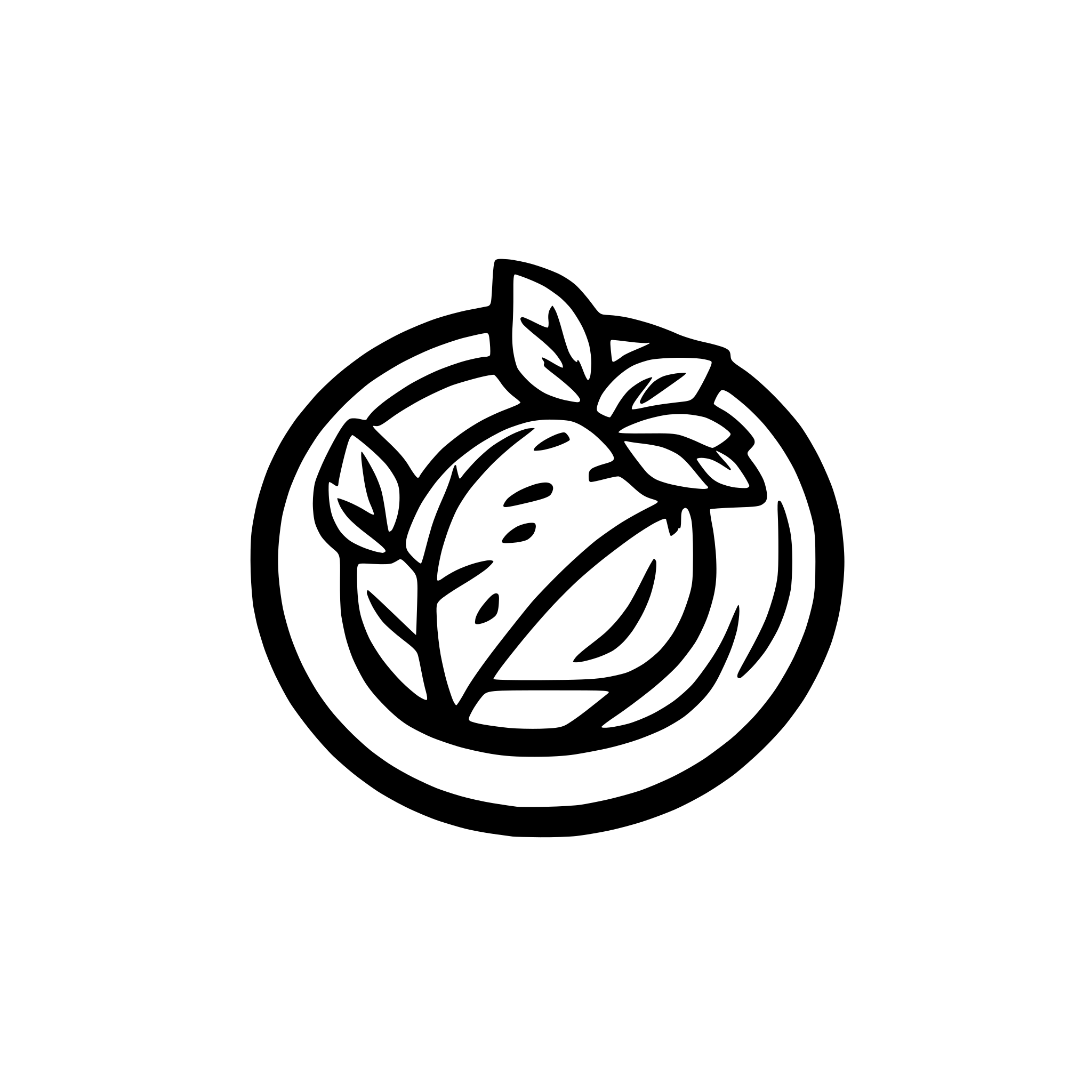 AI-generated SVG of a potato no leaves thin lines