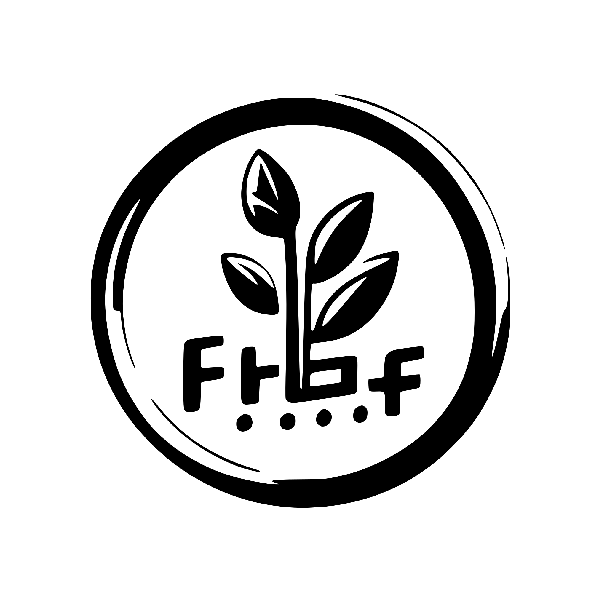 AI-generated SVG of a Finke Plastics font logo