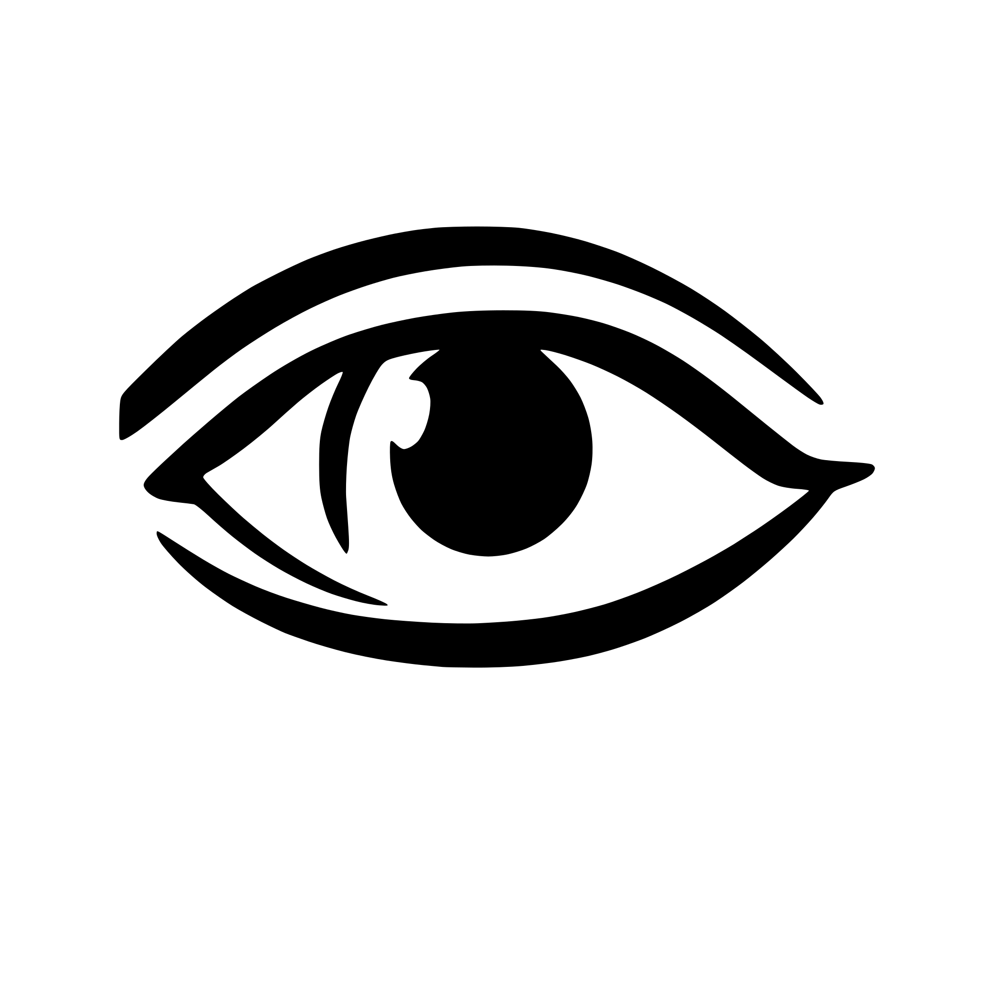 AI-generated SVG of a *"Generate a stylized SVG eye icon inspired by the artistic style of LÜCY. The design should be minimalist yet expressive, with soft, flowing lines and a dreamy quality. Use subtle curves for the eyelids and a slightly abstract or whimsical pupil shape (e.g., a soft teardrop, a small star, or a wavy circle). The overall look should feel organic, gentle, and slightly surreal.  Color Palette: Soft pastels (muted pinks, blues, or earthy tones) or monochrome with delicate shading.  Line Style: Thin,
