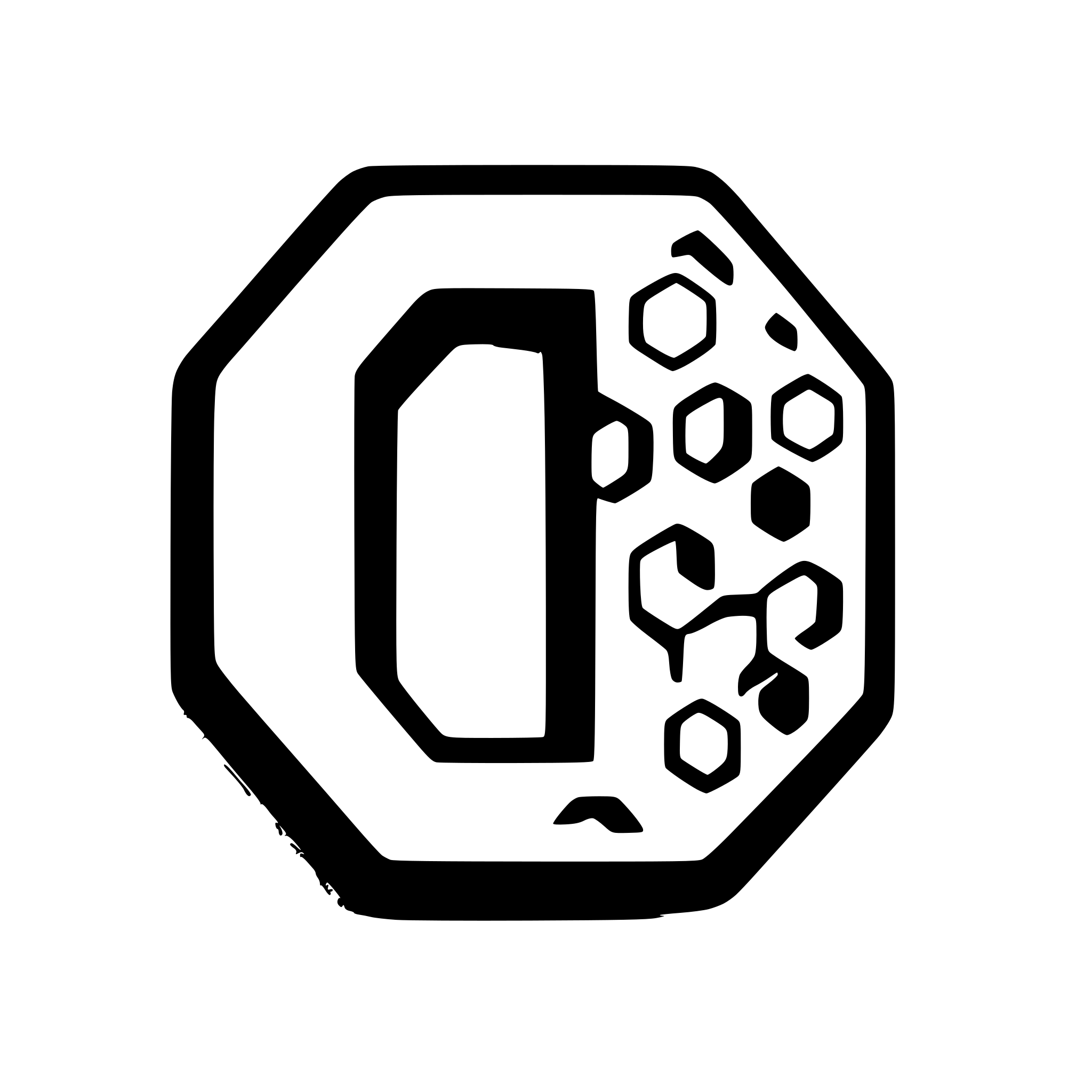 AI-generated SVG of a Capital letter "G" made out of honeycomb hexagons of the same size