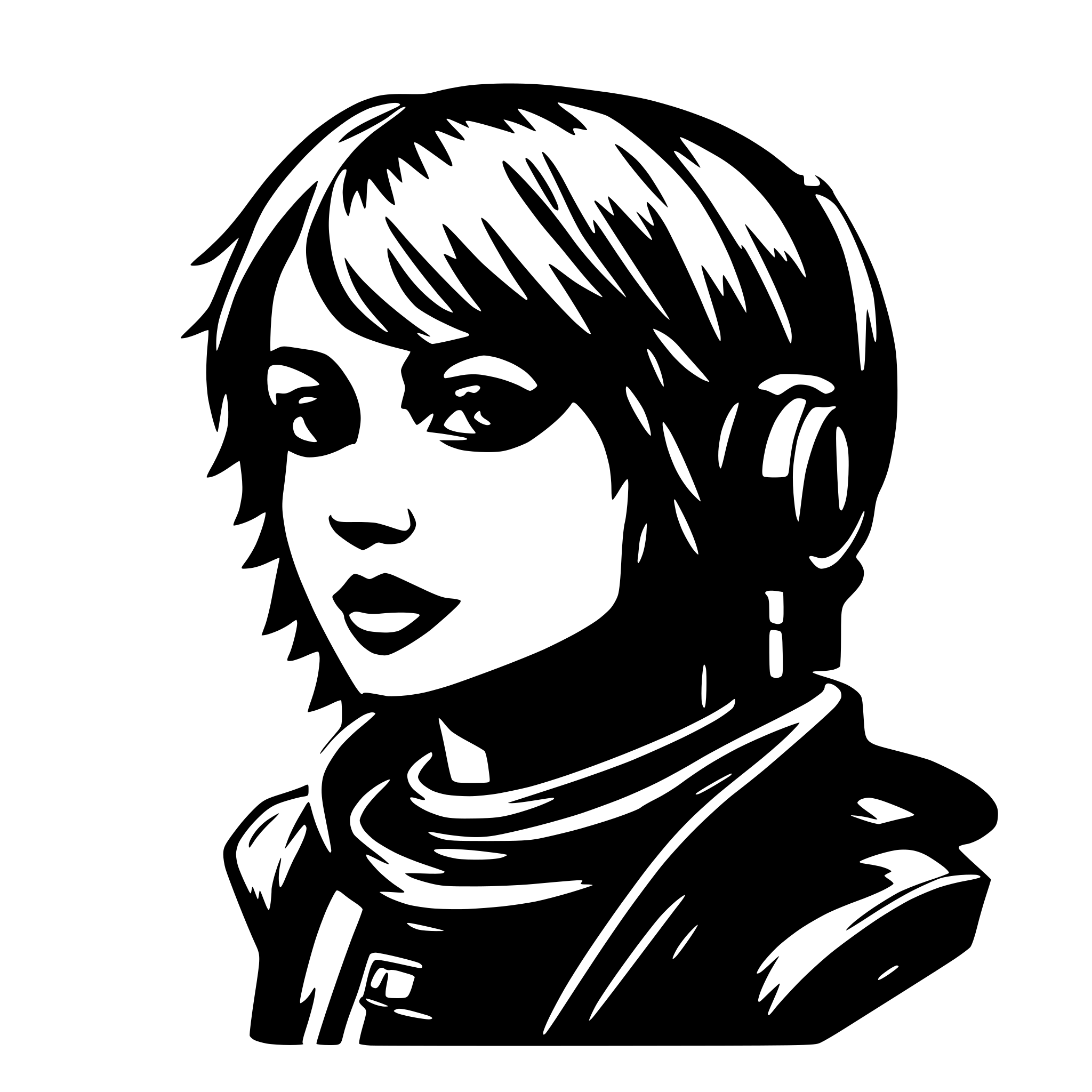AI-generated SVG of 'technocore'