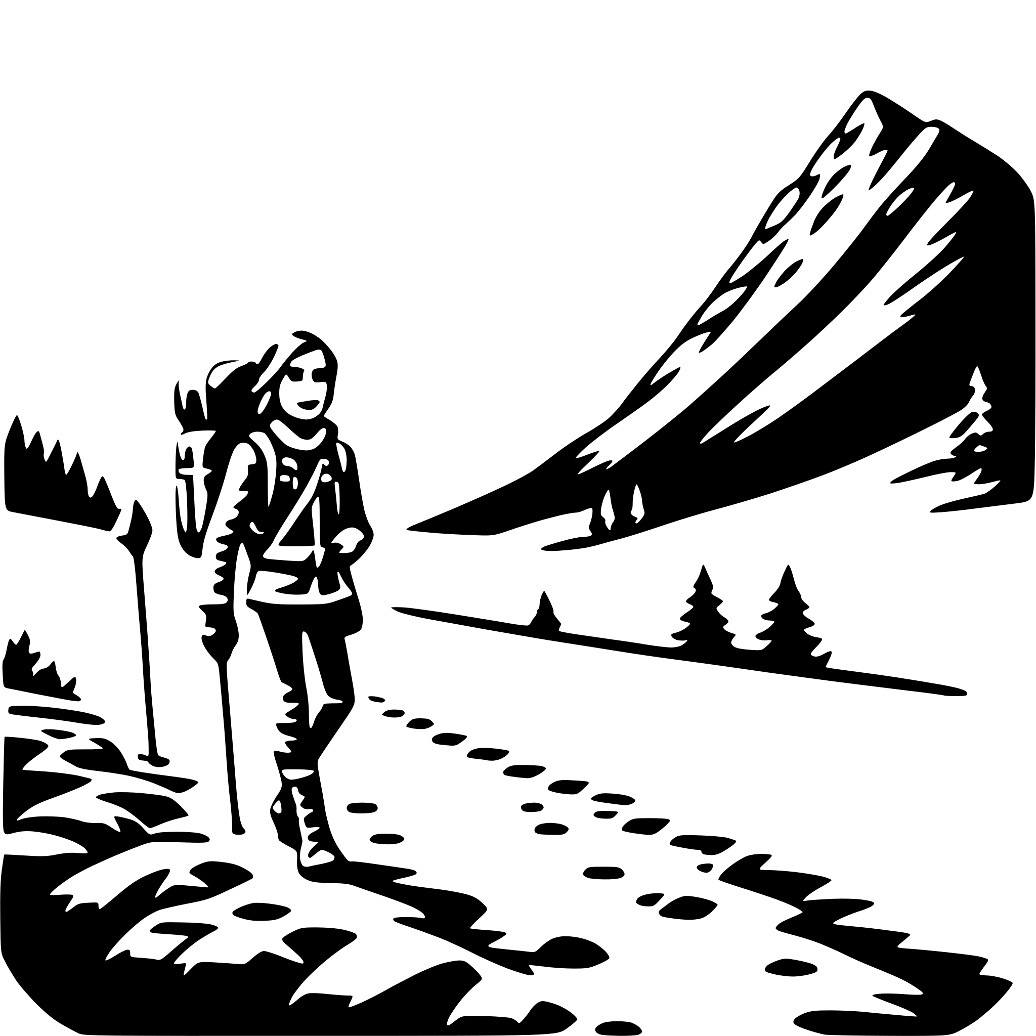 AI-generated SVG of 'glacier hiking adventure'