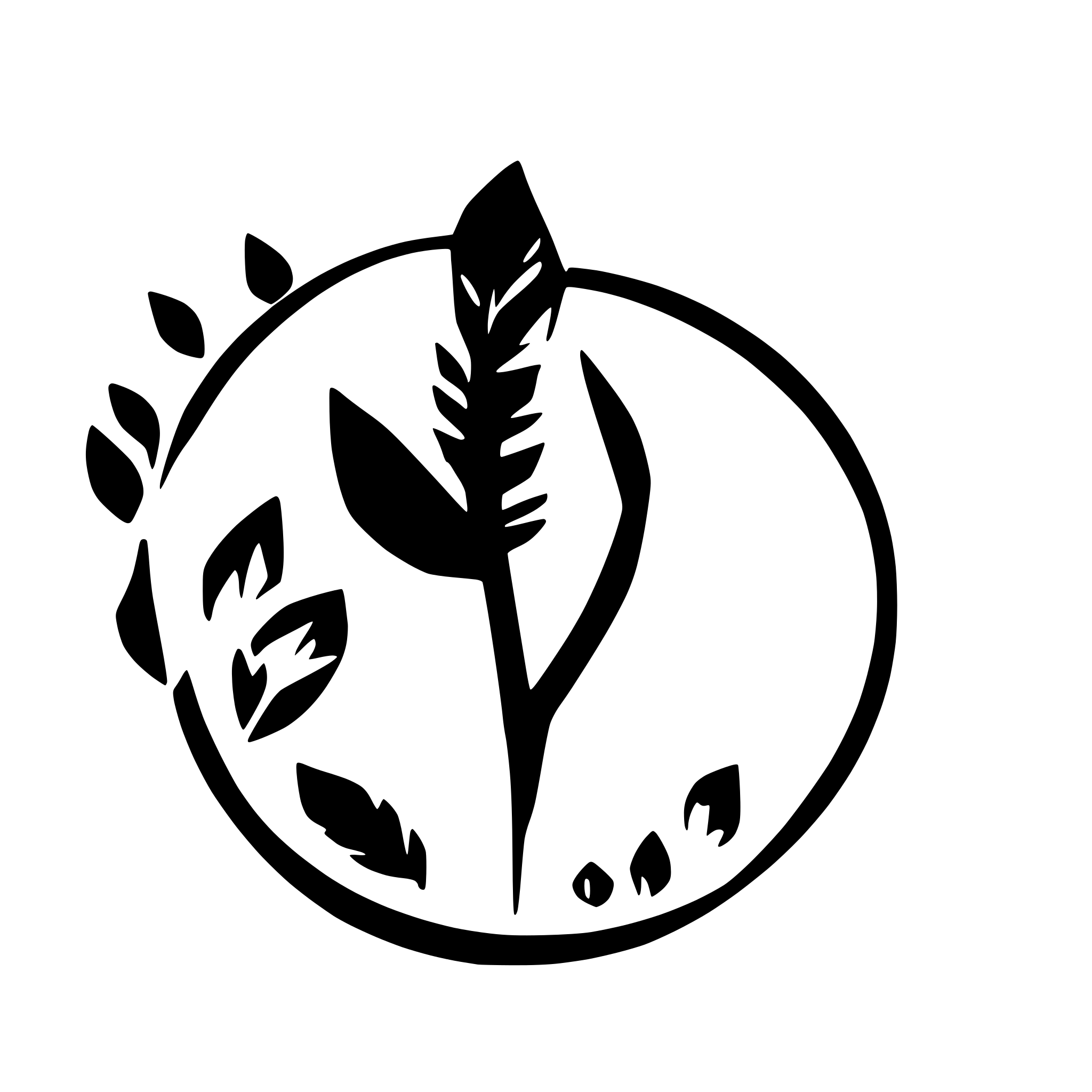 AI-generated SVG of a a cycle silhouette vector with a white background