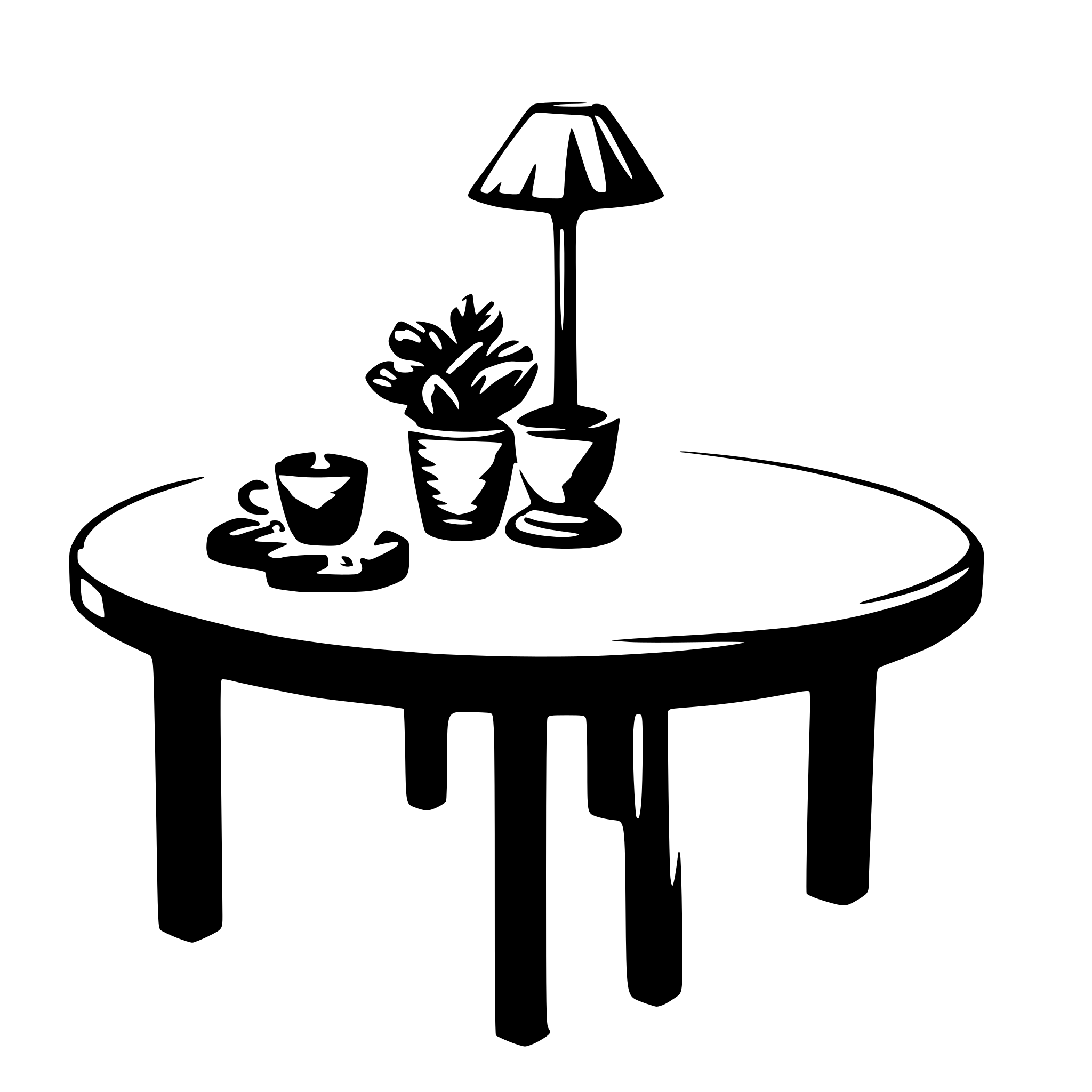 AI-generated SVG of a table