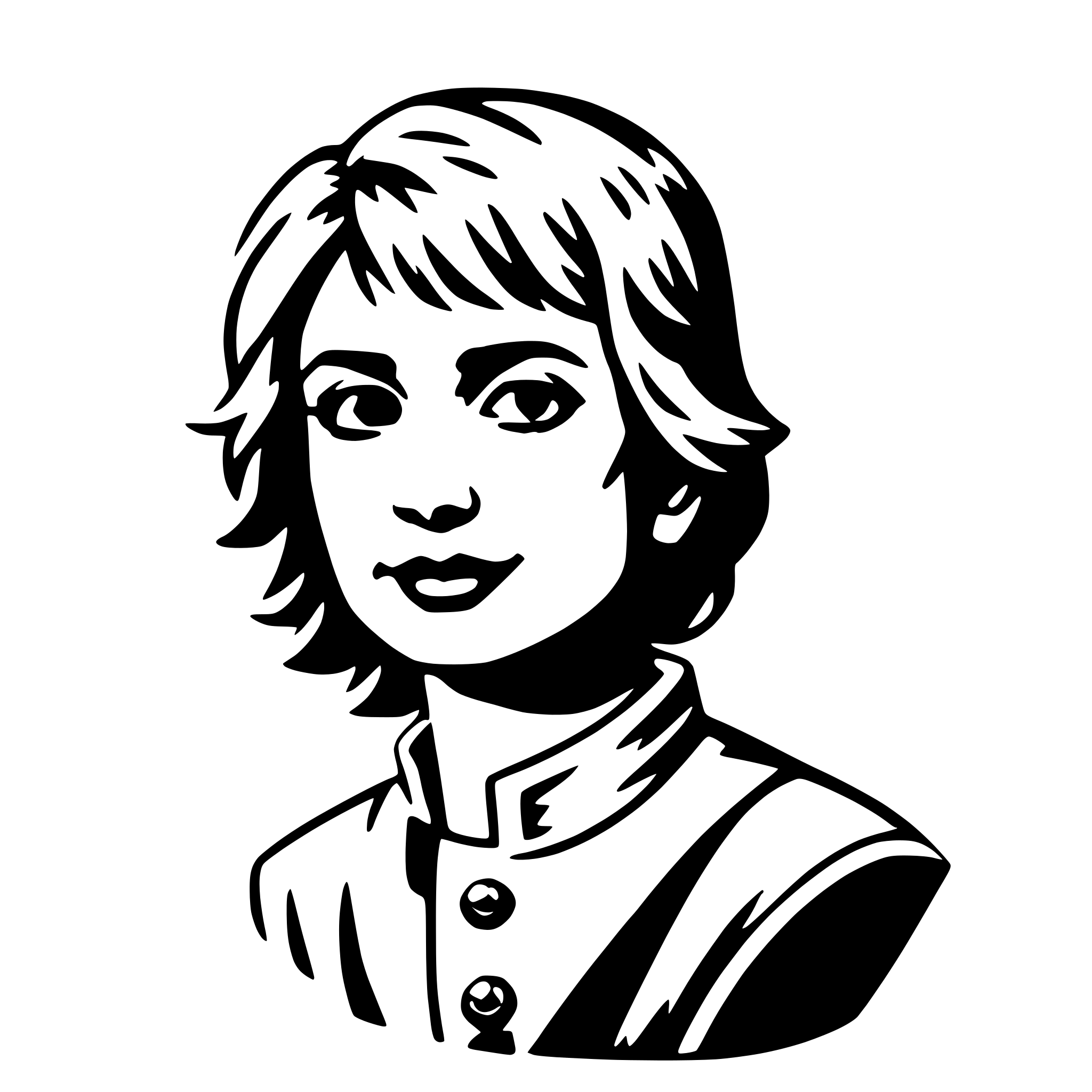 AI-generated SVG of a anu