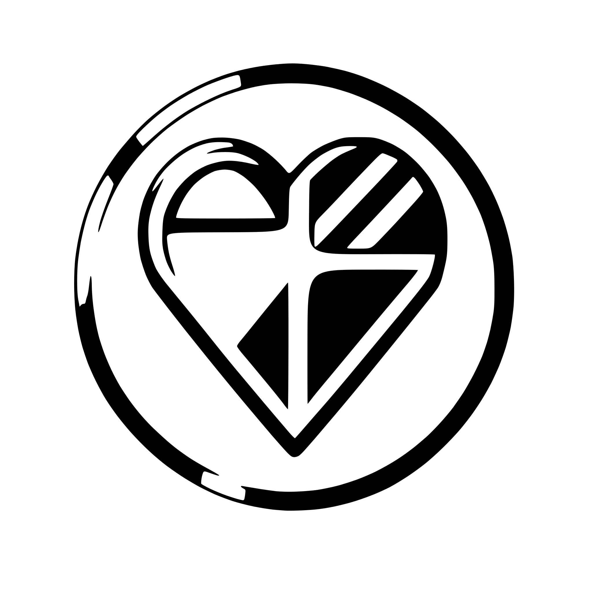 AI-generated SVG of a geometric heart with intersecting lines