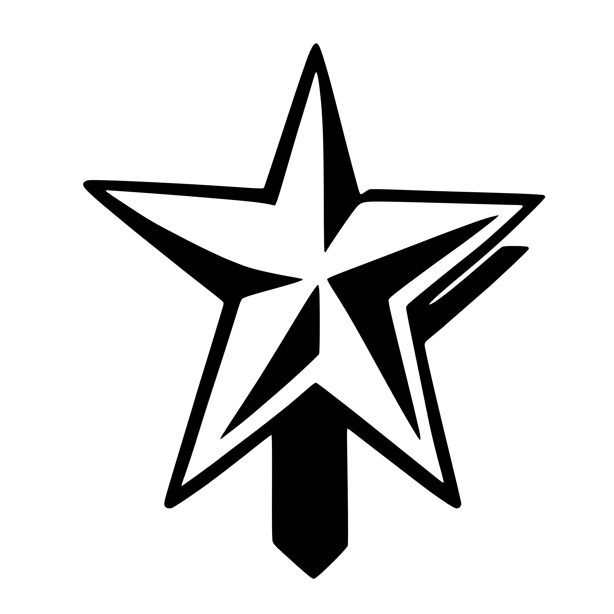 AI-generated SVG of a star