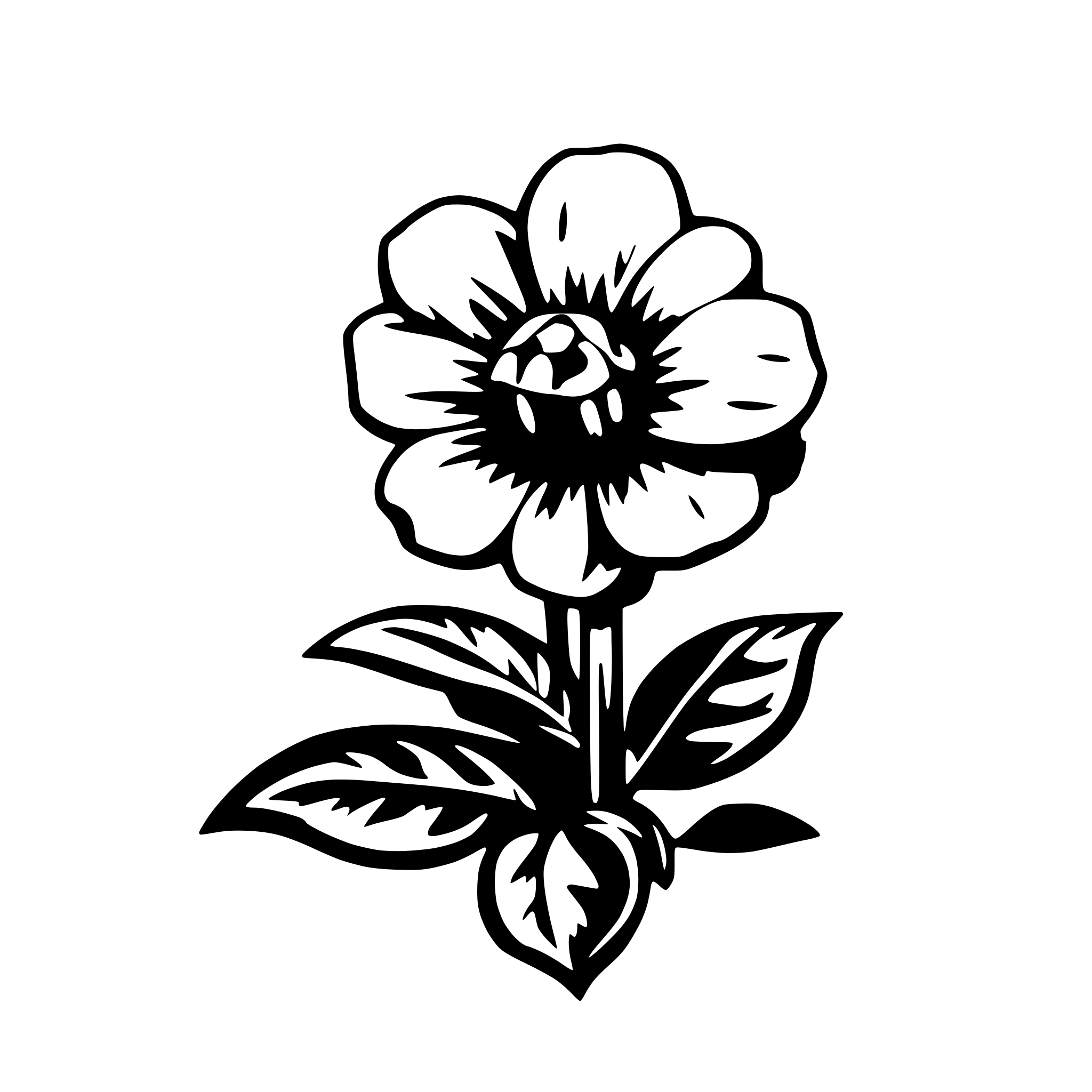 AI-generated SVG of a Crea una agulha