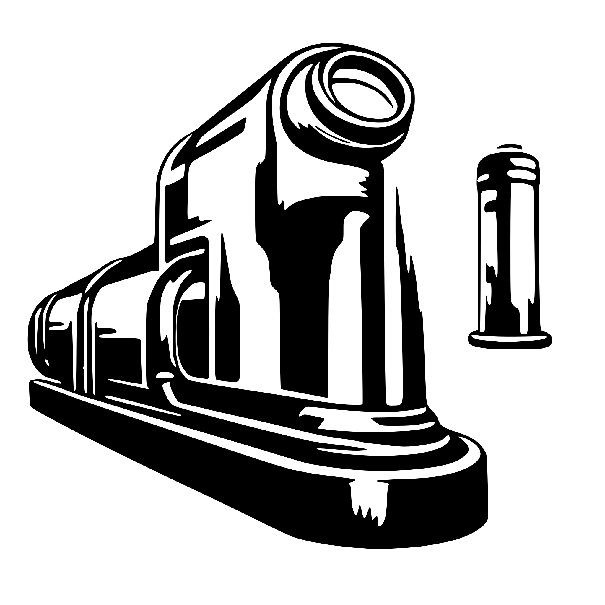 AI-generated SVG of a frank hertz tube
