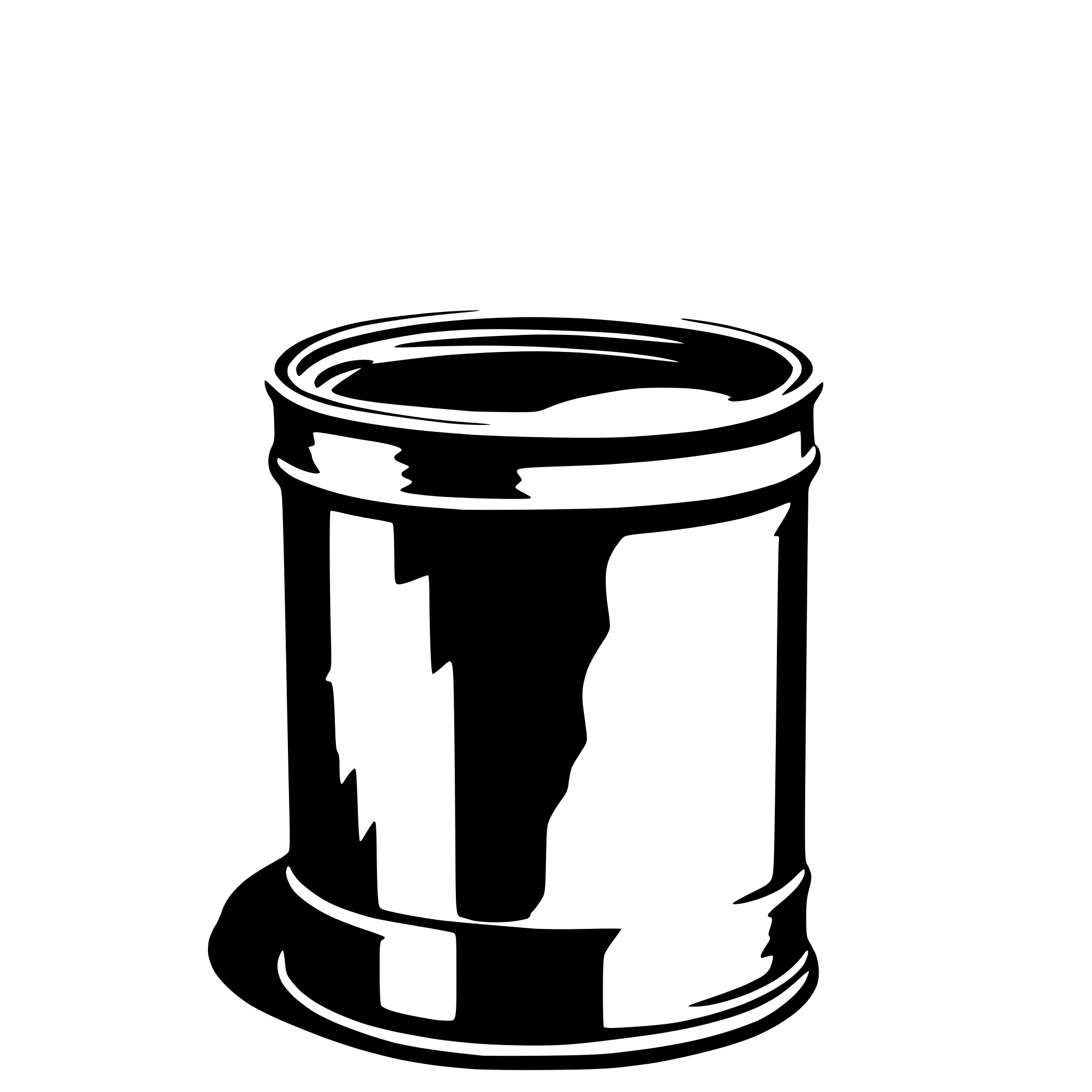 AI-generated SVG of 'Paint can bulks'