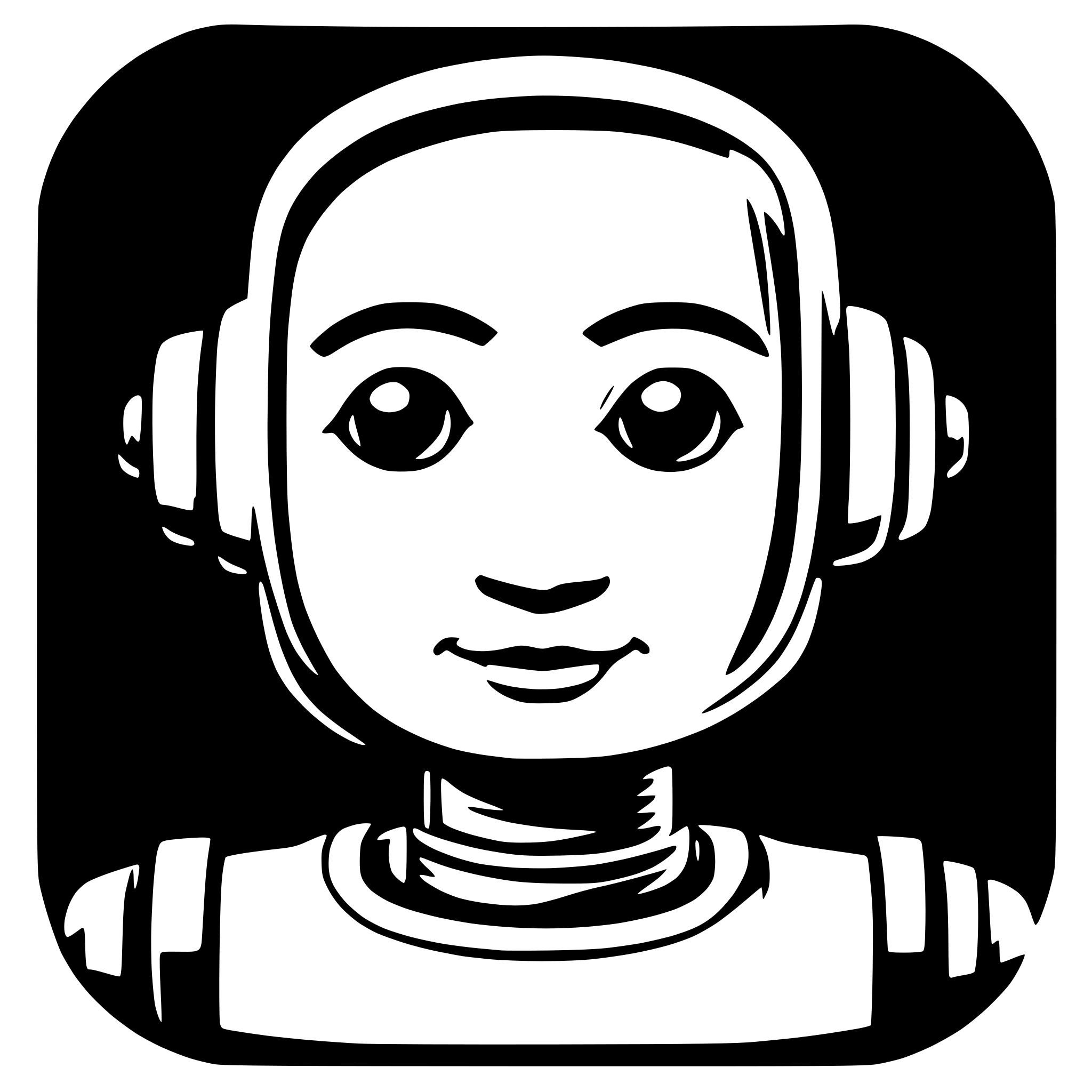 AI-generated SVG of a Simple AI chatbot robot avatar